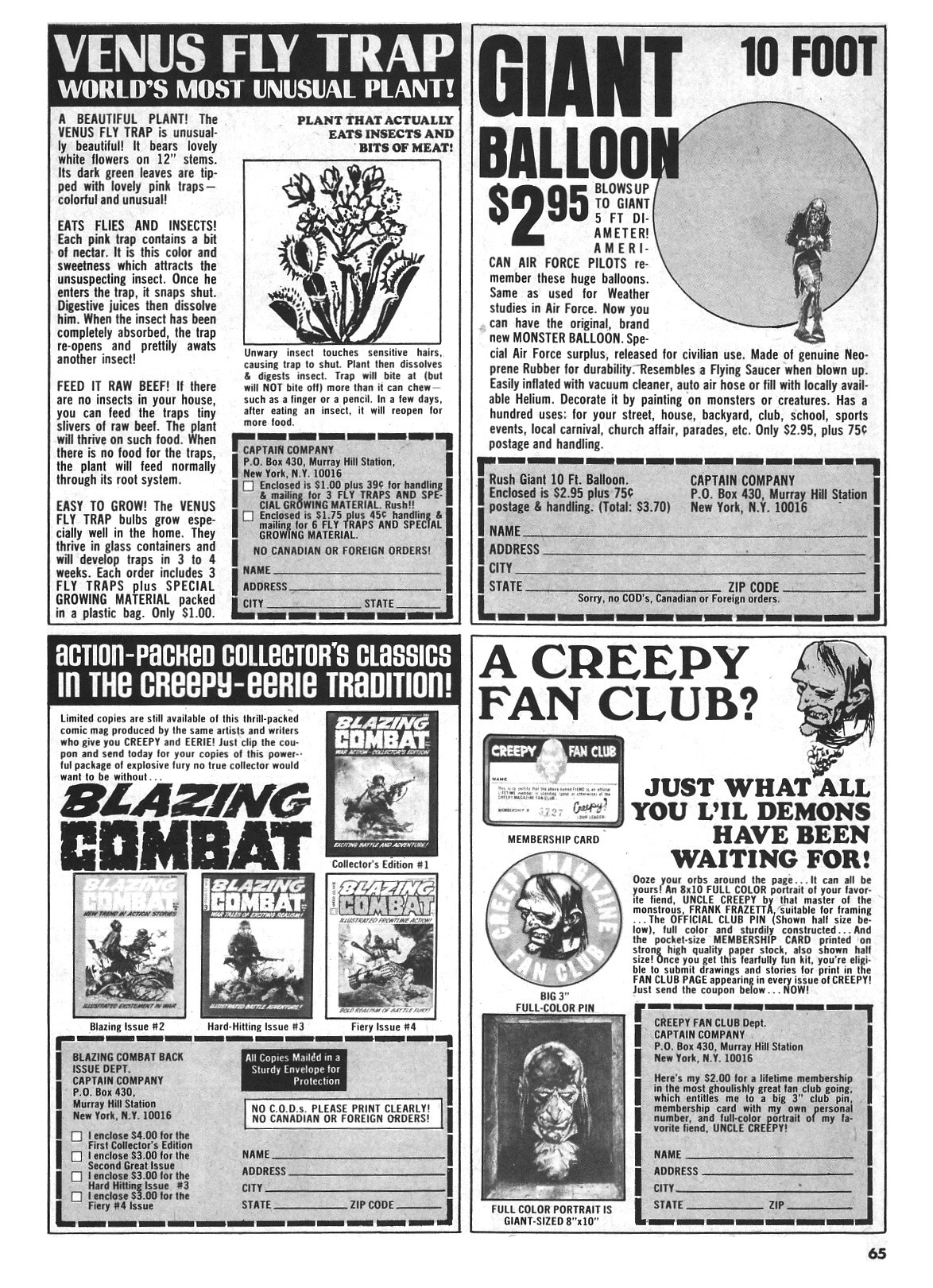 Read online Vampirella (1969) comic -  Issue #19 - 65