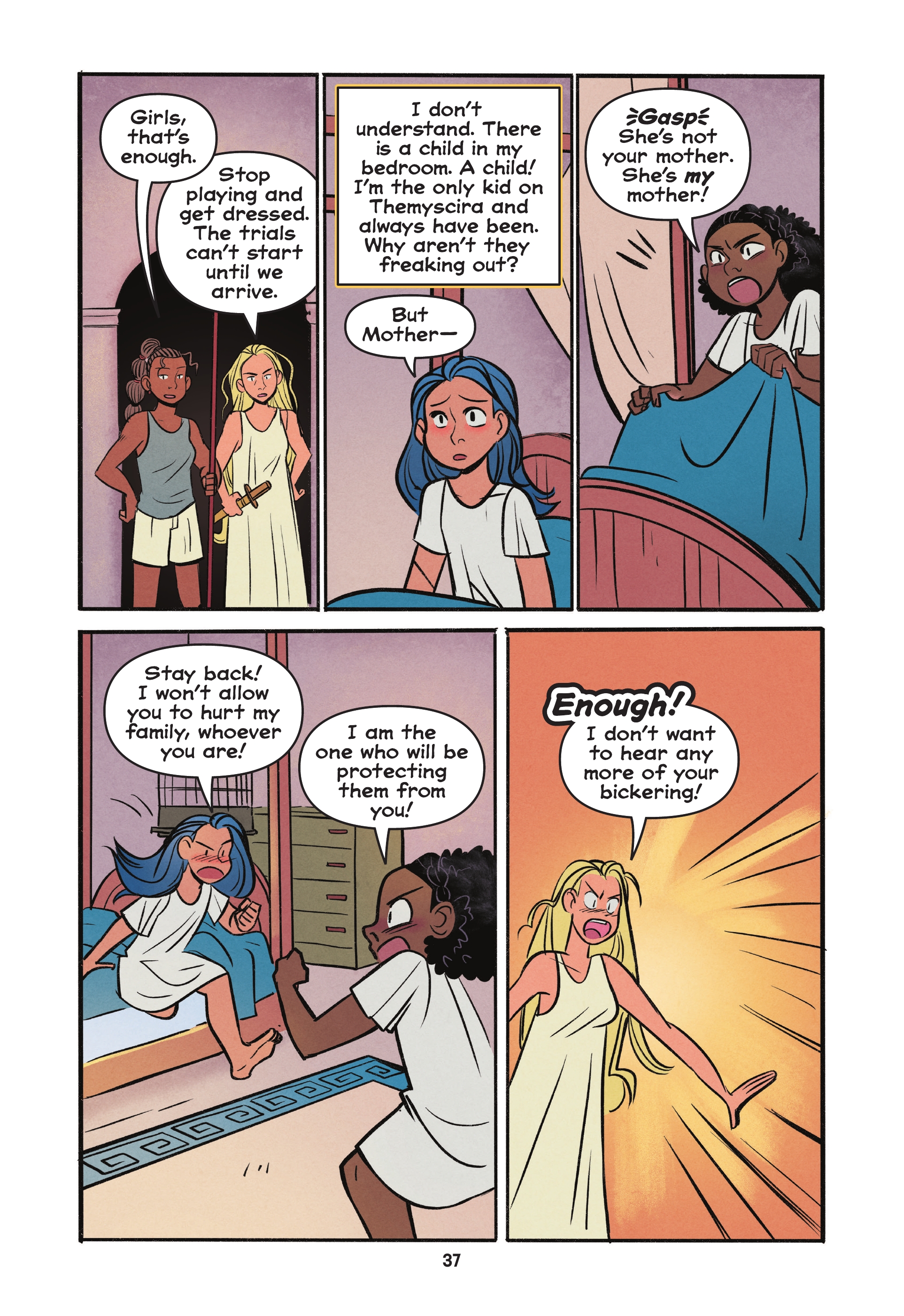 Read online Diana and Nubia: Princesses of the Amazons comic -  Issue # TPB (Part 1) - 35