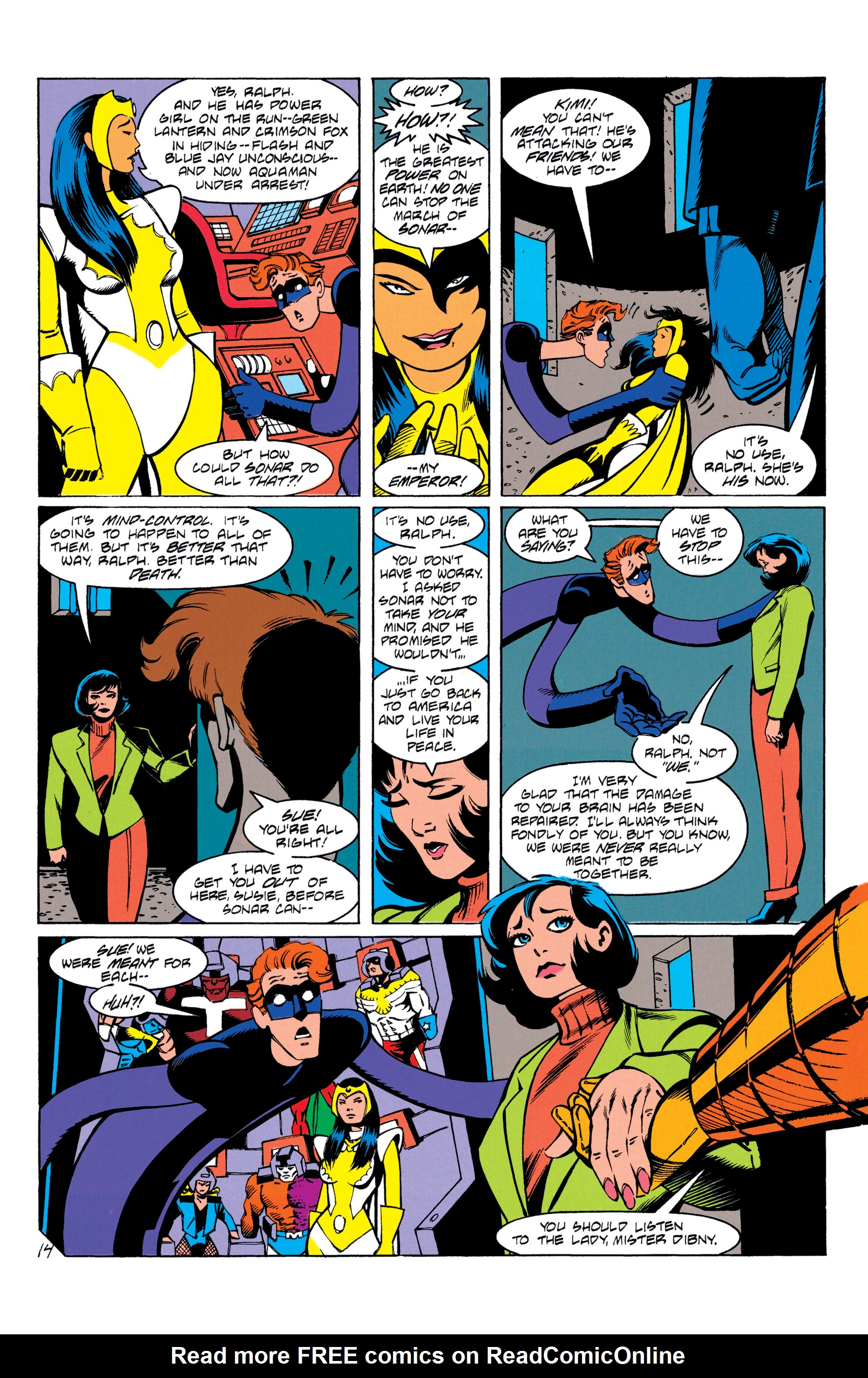 Read online Justice League Europe comic -  Issue #49 - 14