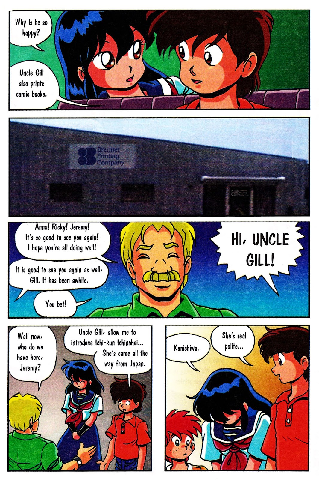 Brenner Printing Presents Ninja High School Talks About Comic Book Printing issue Full - Page 4