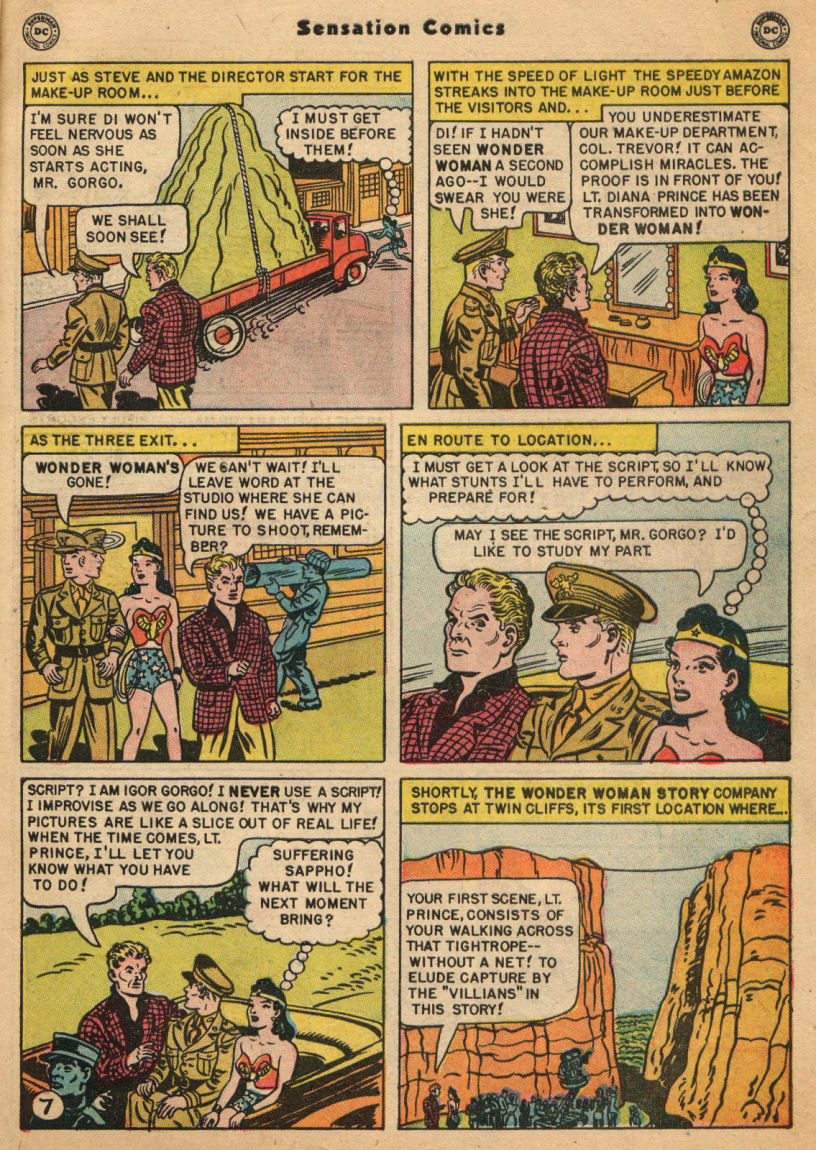 Read online Sensation (Mystery) Comics comic -  Issue #100 - 9