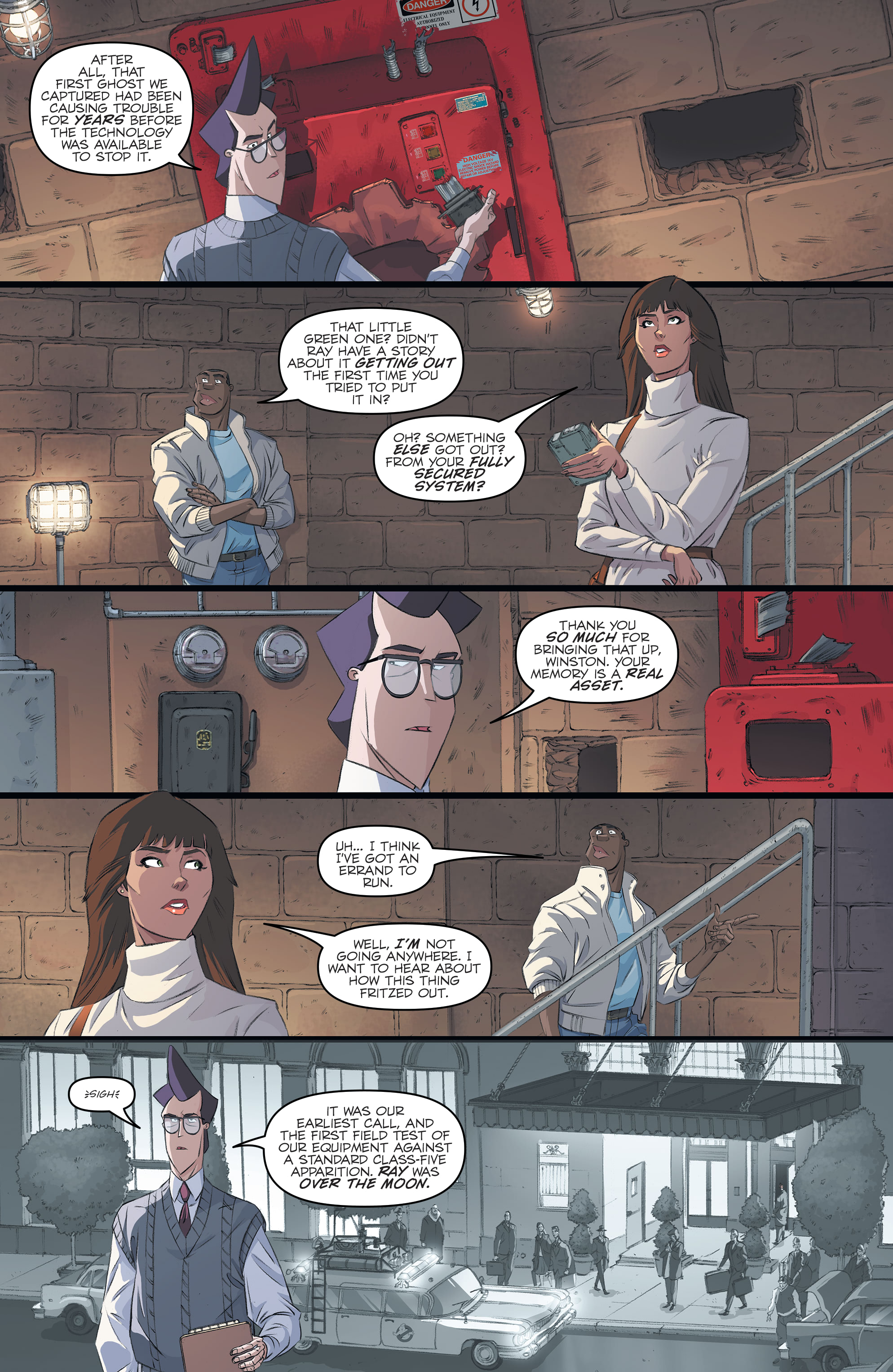 Read online Ghostbusters: Year One comic -  Issue #4 - 10