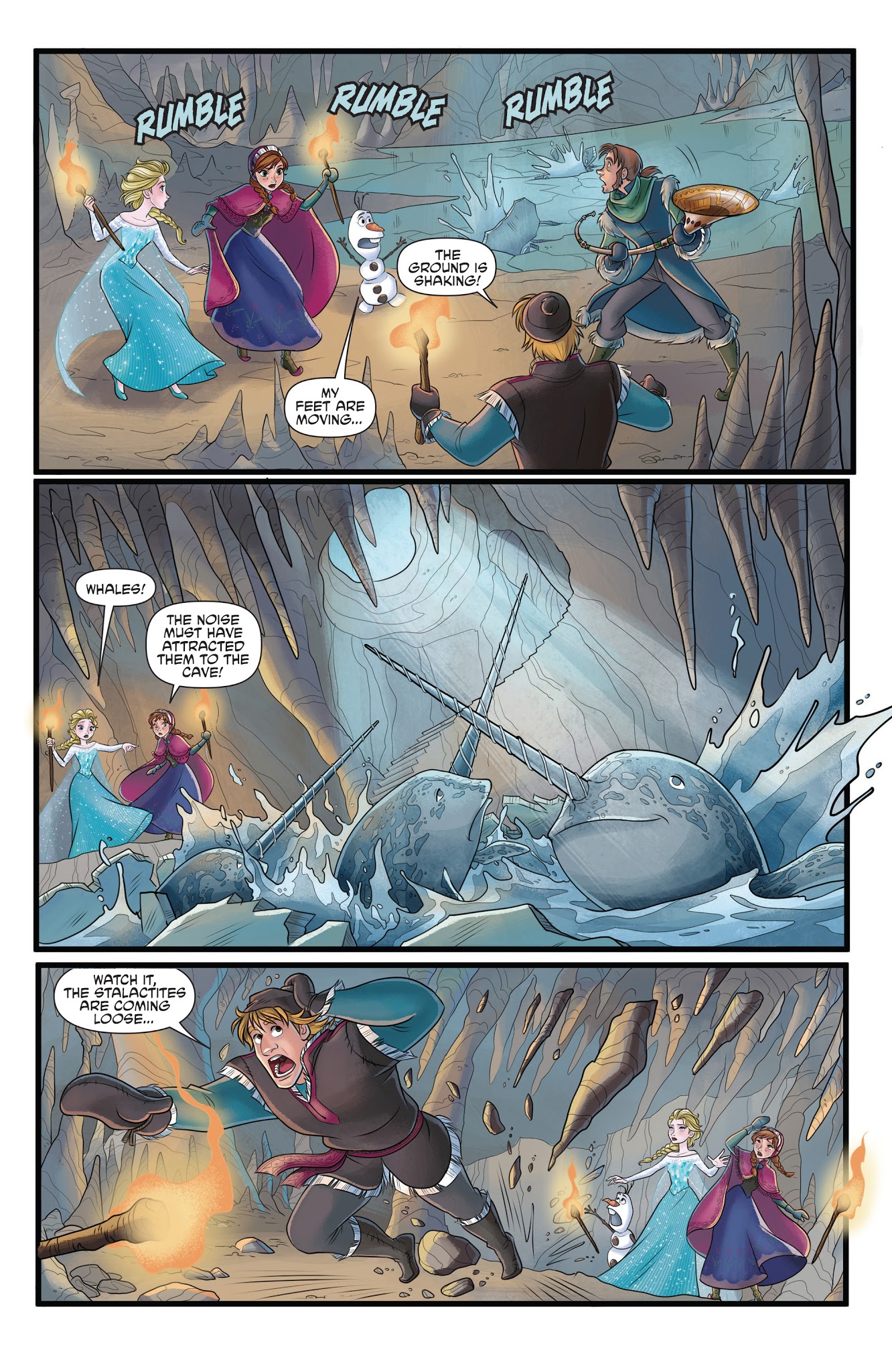 Read online Disney Frozen comic -  Issue #4 - 21