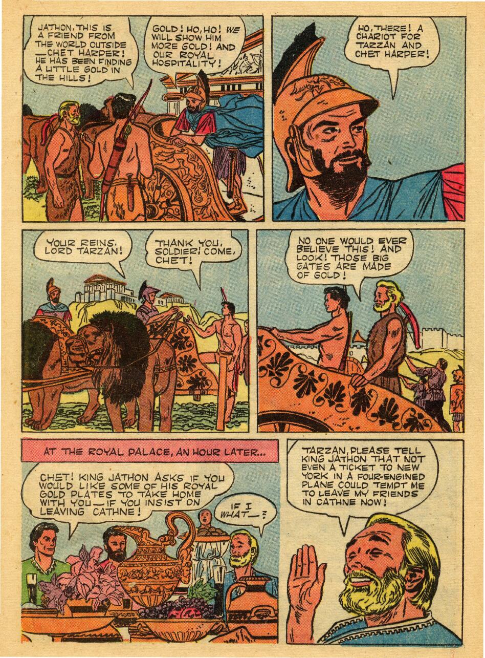 Read online Tarzan (1948) comic -  Issue #63 - 17