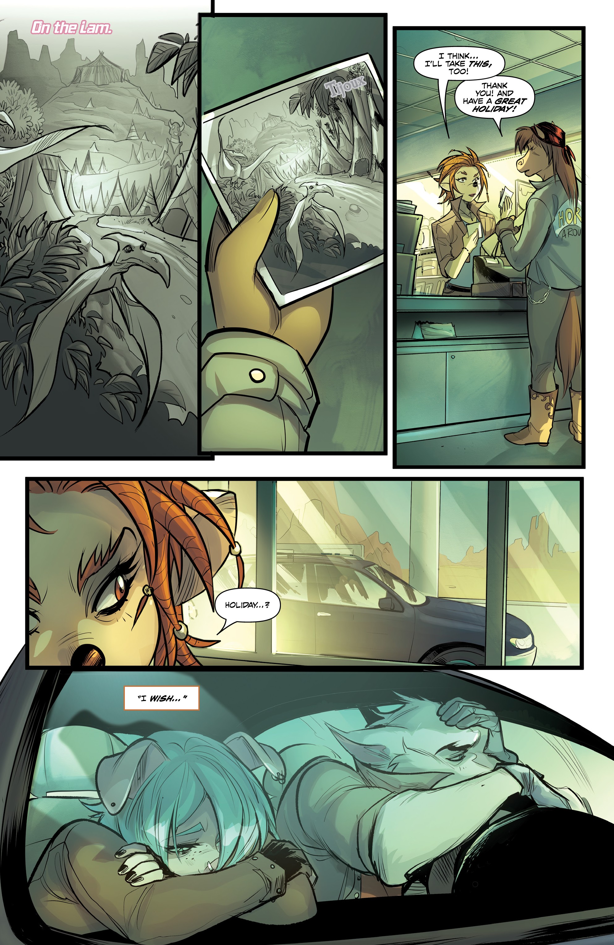 Read online Unnatural comic -  Issue #8 - 3