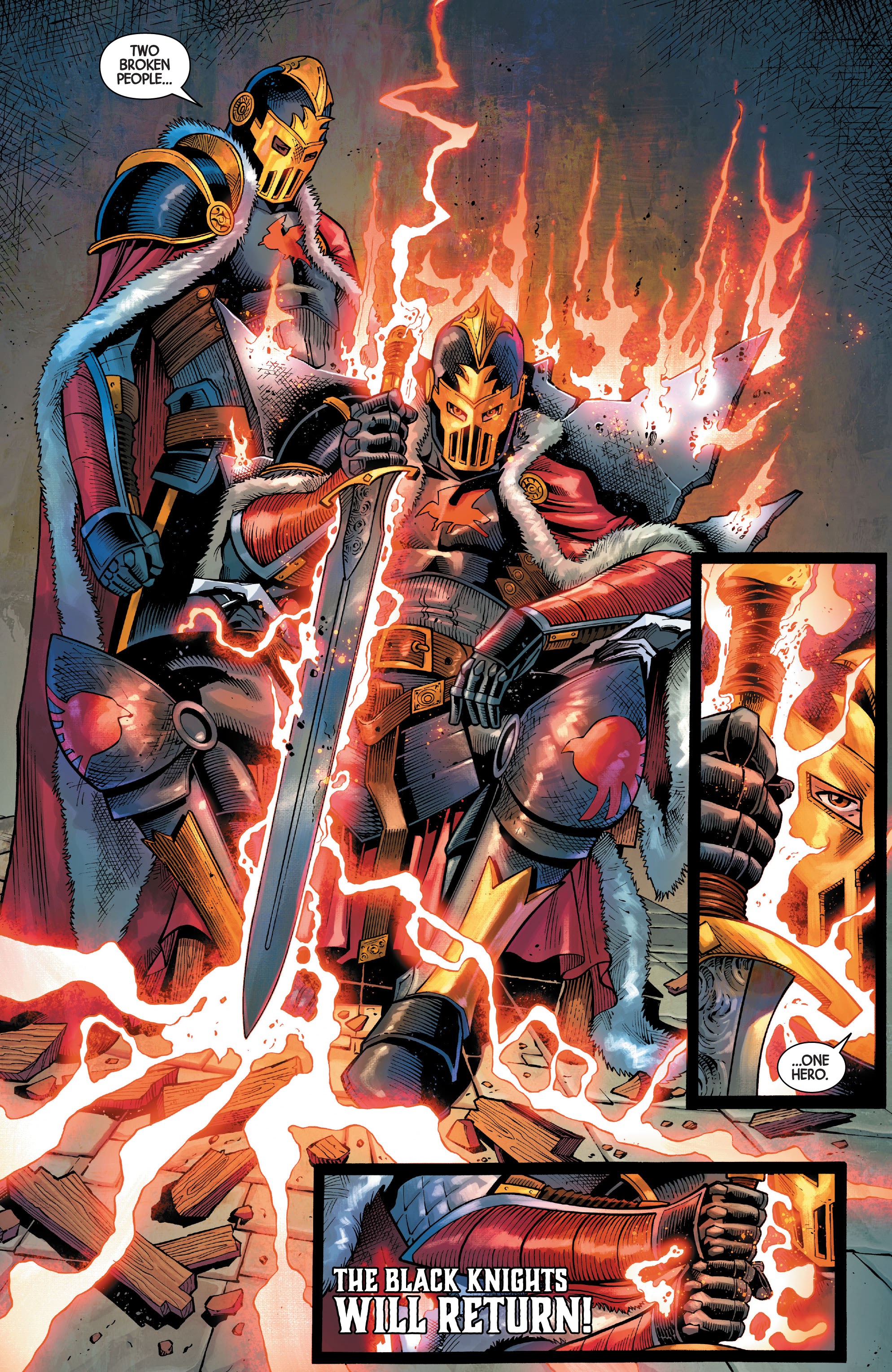 Read online Black Knight: Curse Of The Ebony Blade comic -  Issue #5 - 22