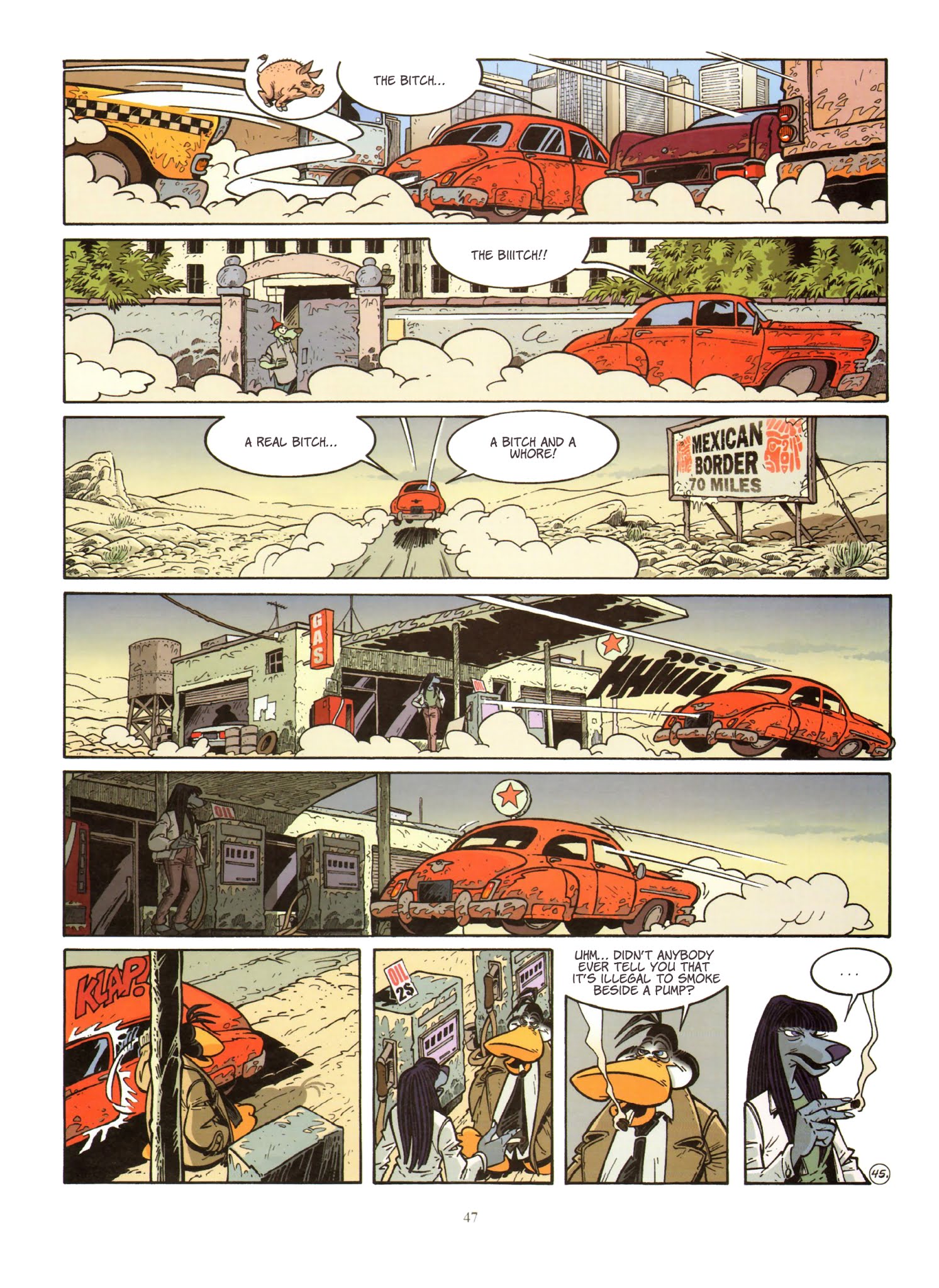 Read online Une enquête de l'inspecteur Canardo comic -  Issue #12 - 48