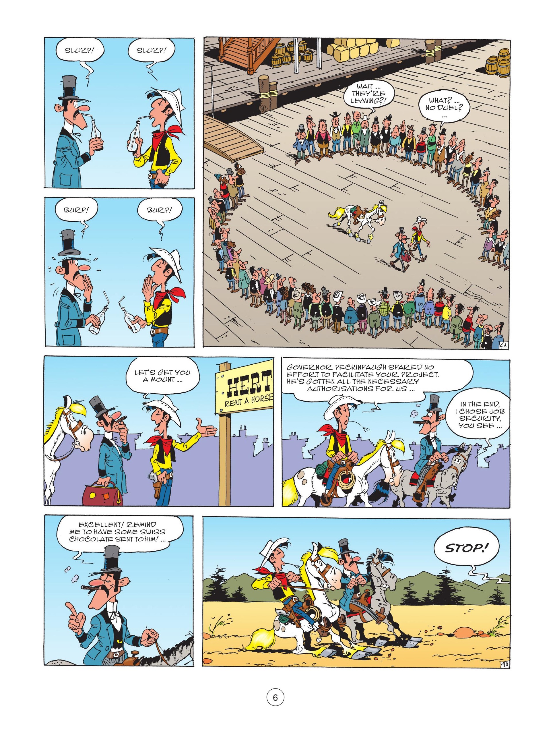 Read online A Lucky Luke Adventure comic -  Issue #72 - 8