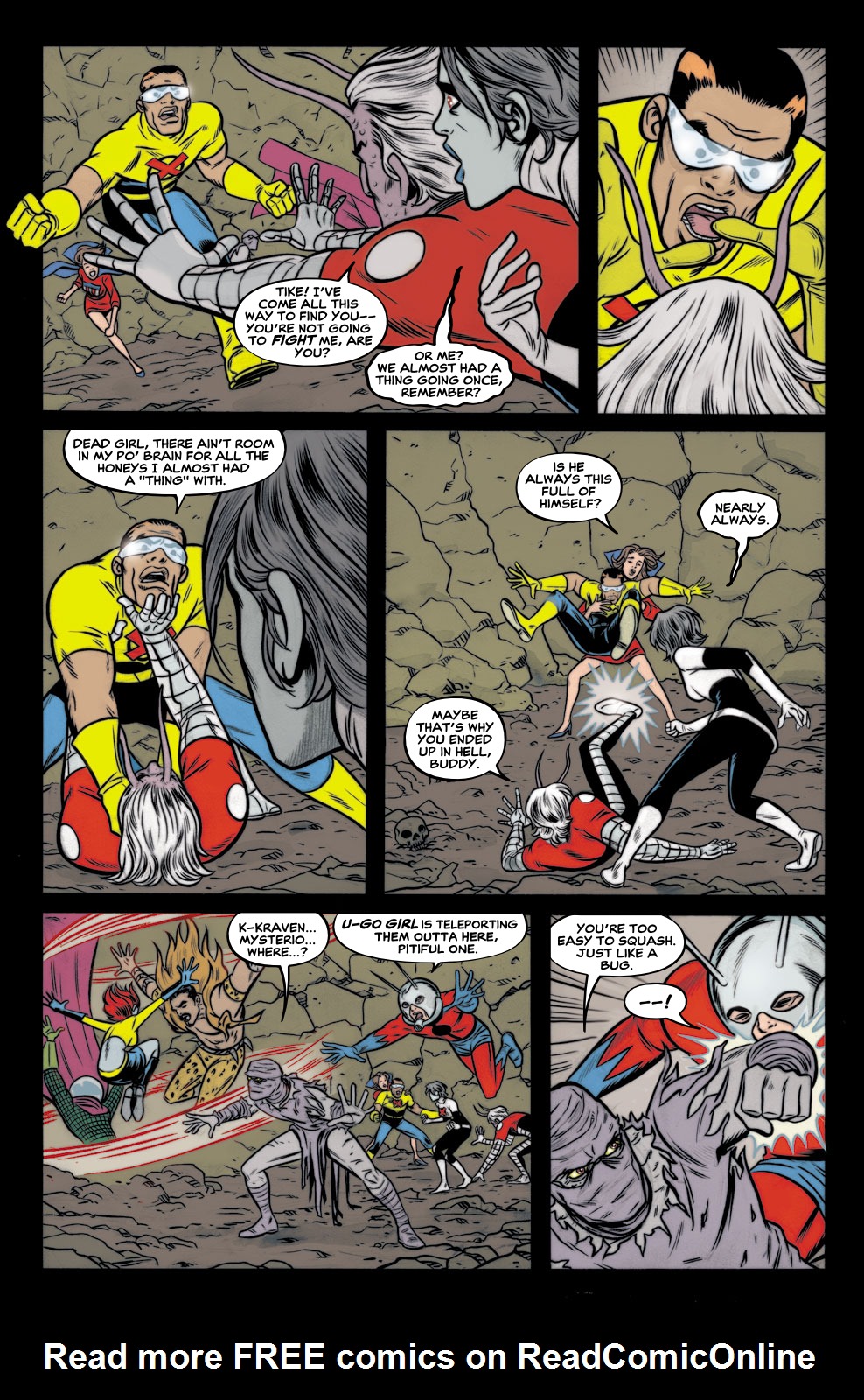 Read online X-Statix Presents: Dead Girl comic -  Issue #5 - 18