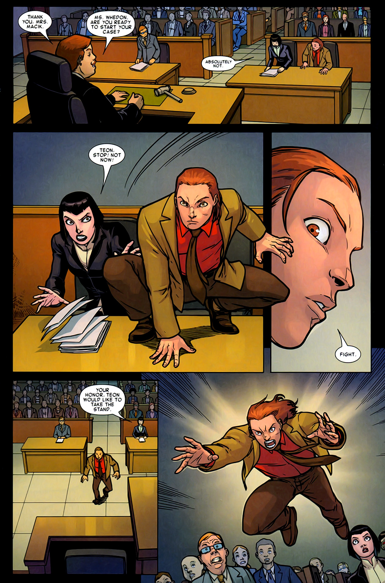 Read online Generation Hope comic -  Issue #8 - 22