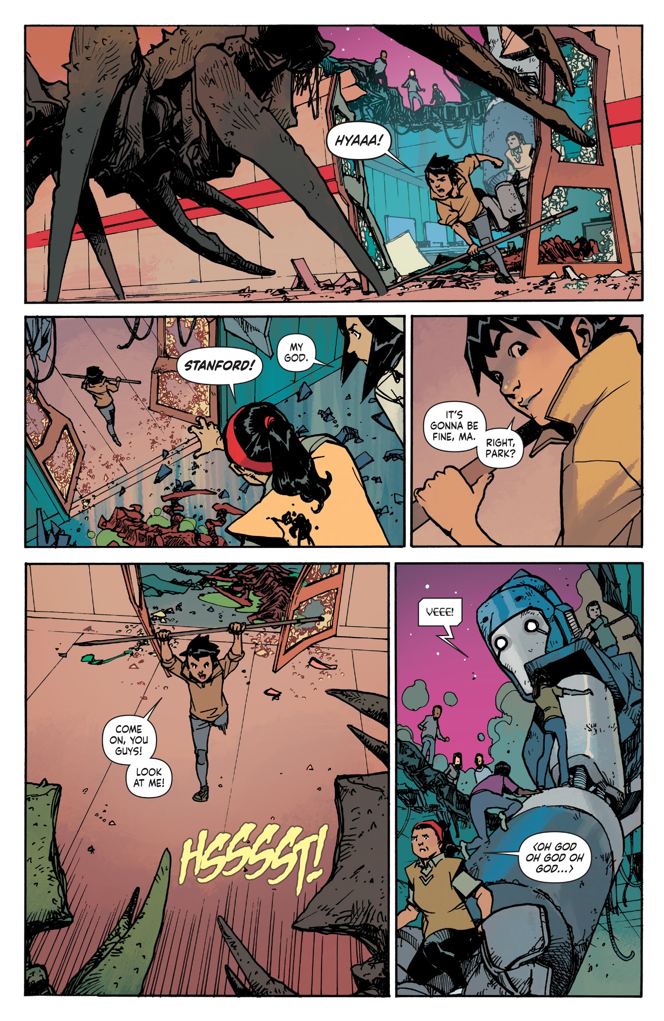Read online Mech Cadet Yu comic -  Issue #6 - 19