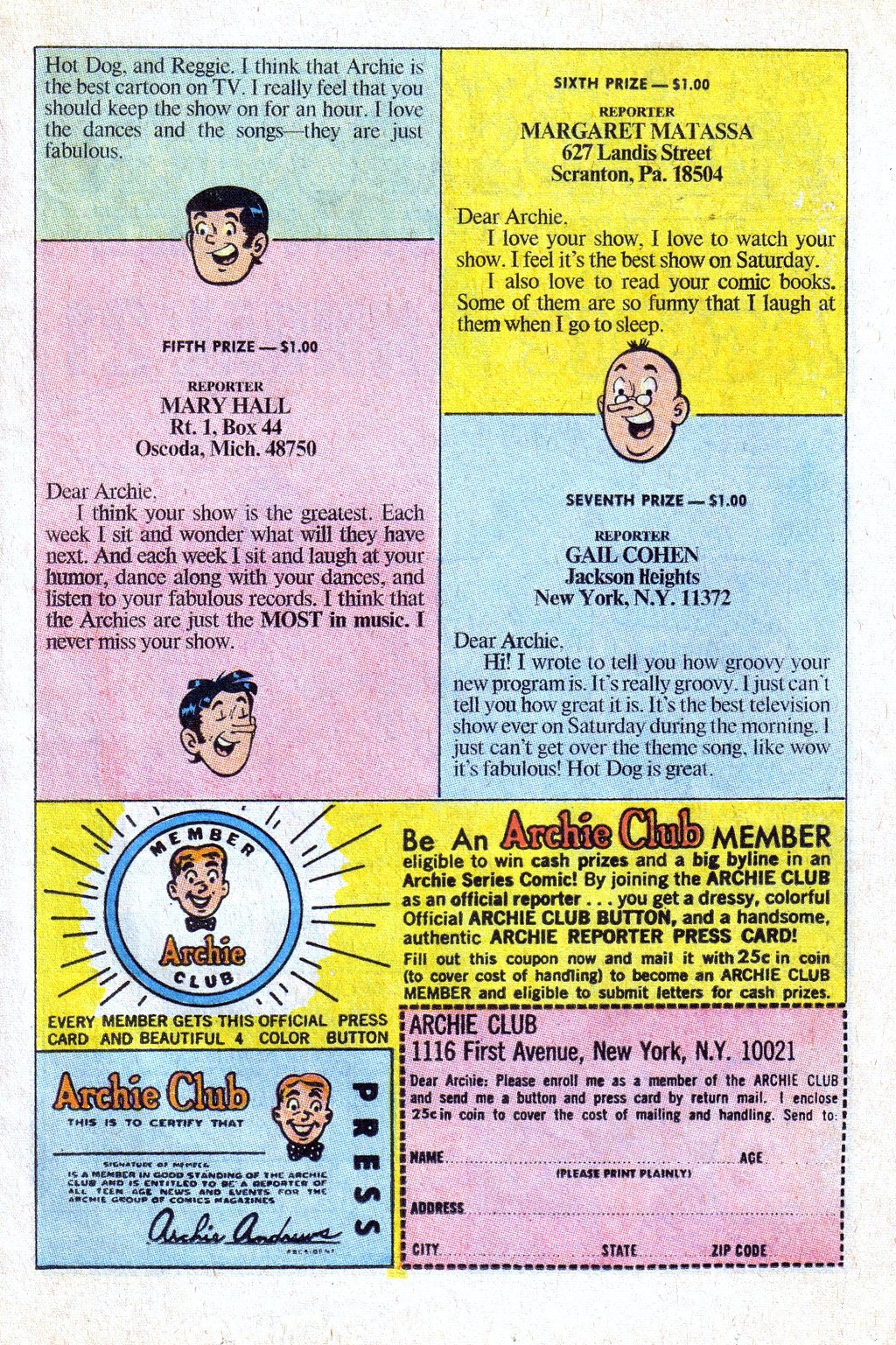 Read online Archie (1960) comic -  Issue #193 - 11