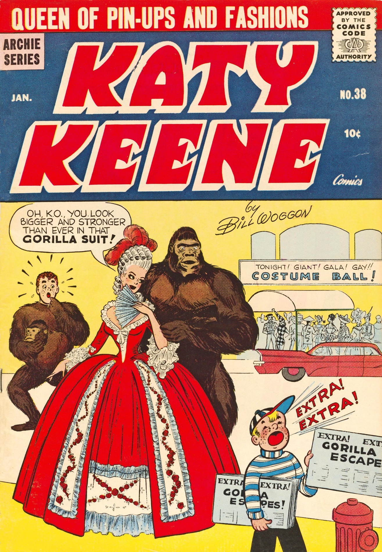 Read online Katy Keene (1949) comic -  Issue #38 - 1