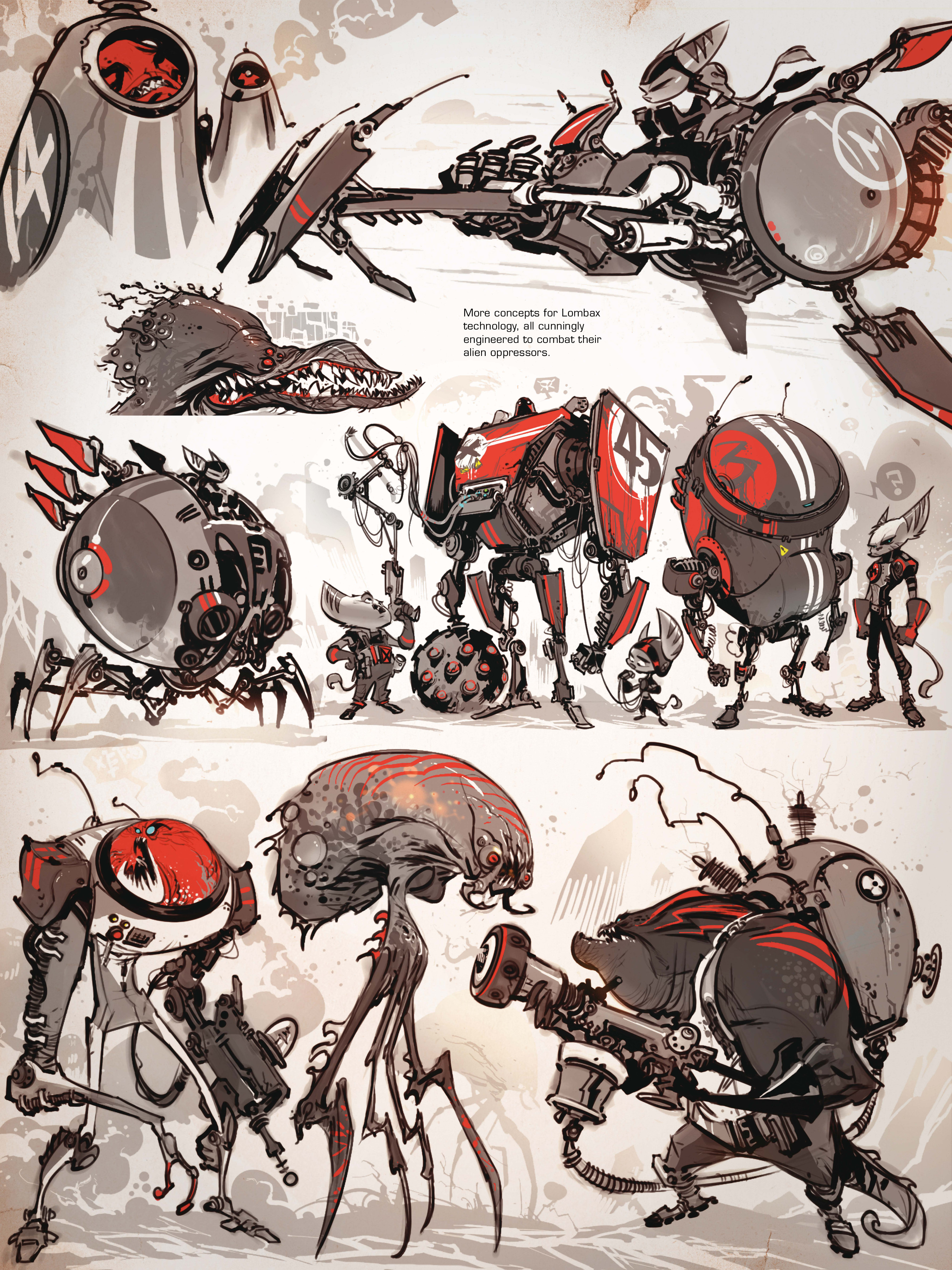 Read online The Art of Ratchet & Clank comic -  Issue # TPB (Part 2) - 90