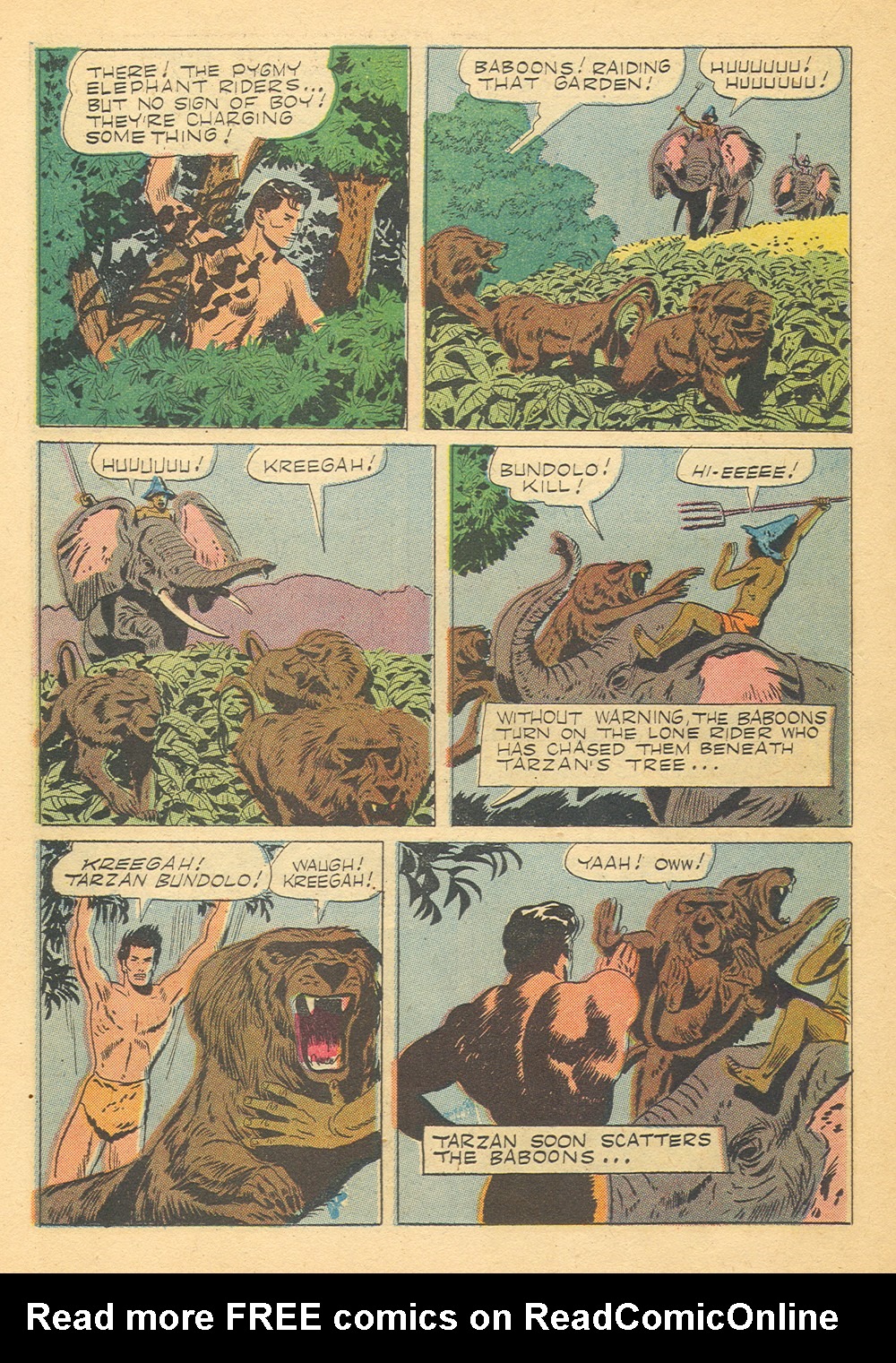 Read online Tarzan (1948) comic -  Issue #70 - 22