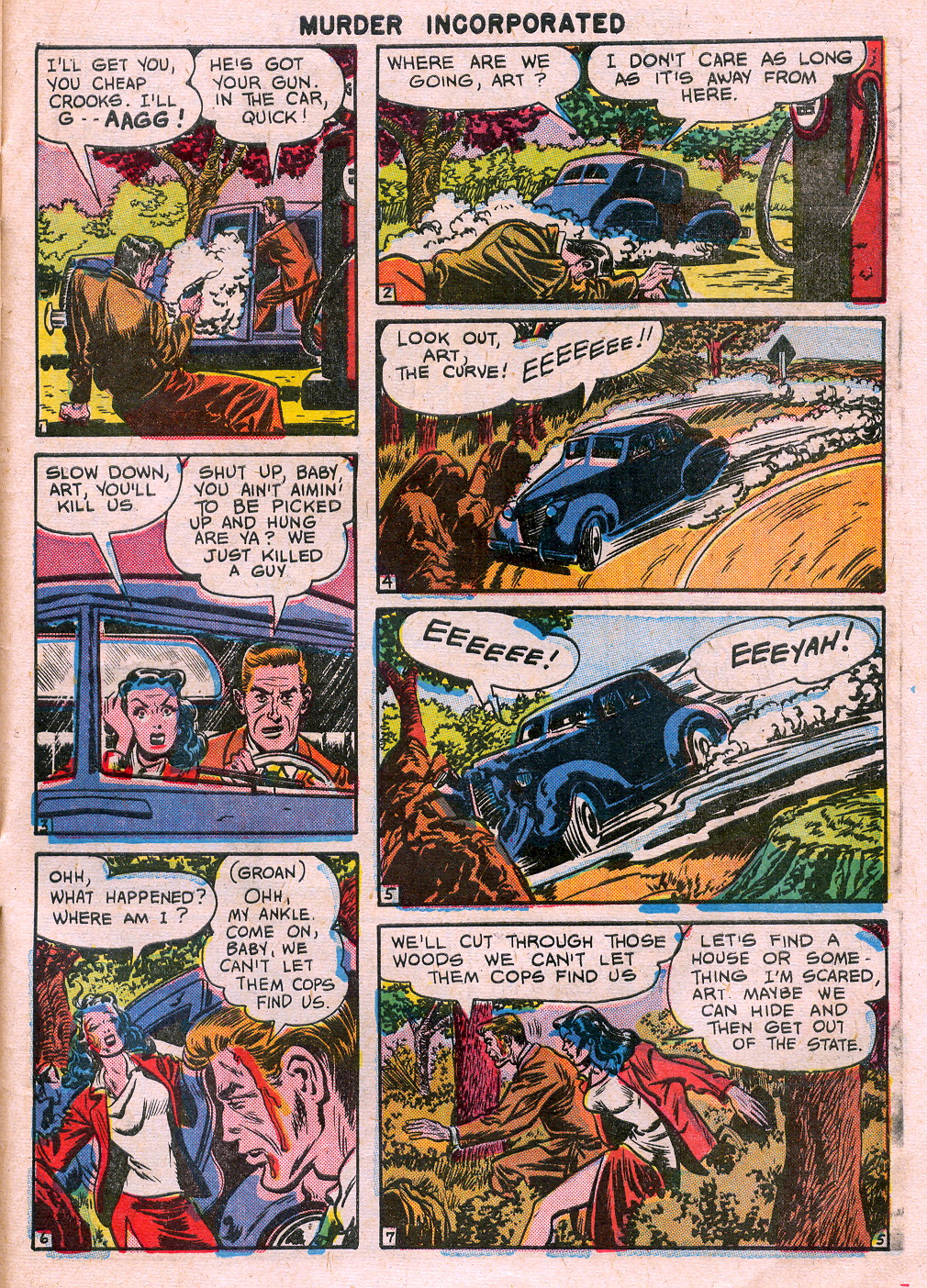 Read online Murder Incorporated (1948) comic -  Issue #1 - 31