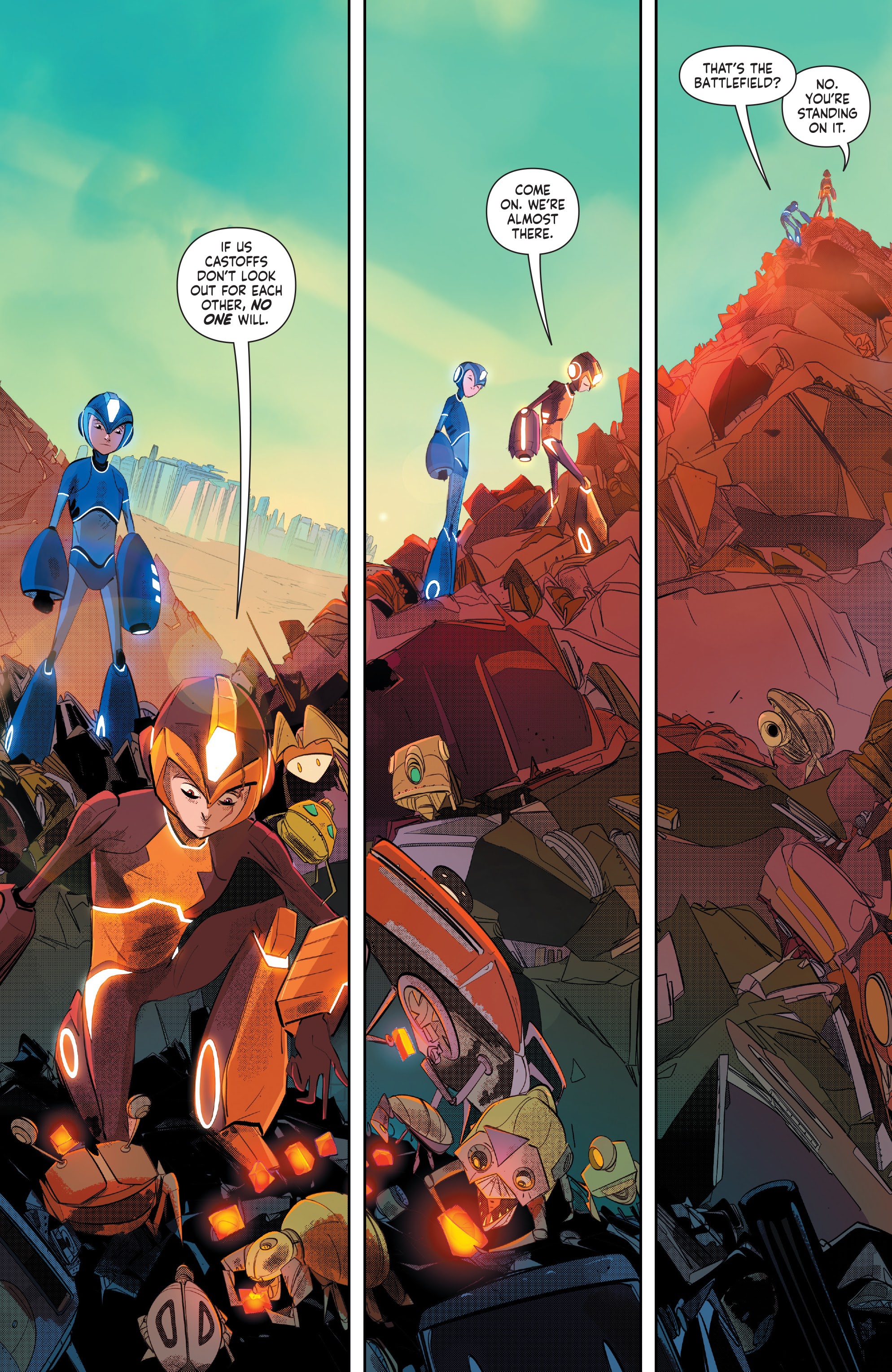 Read online Mega Man: Fully Charged comic -  Issue #3 - 8