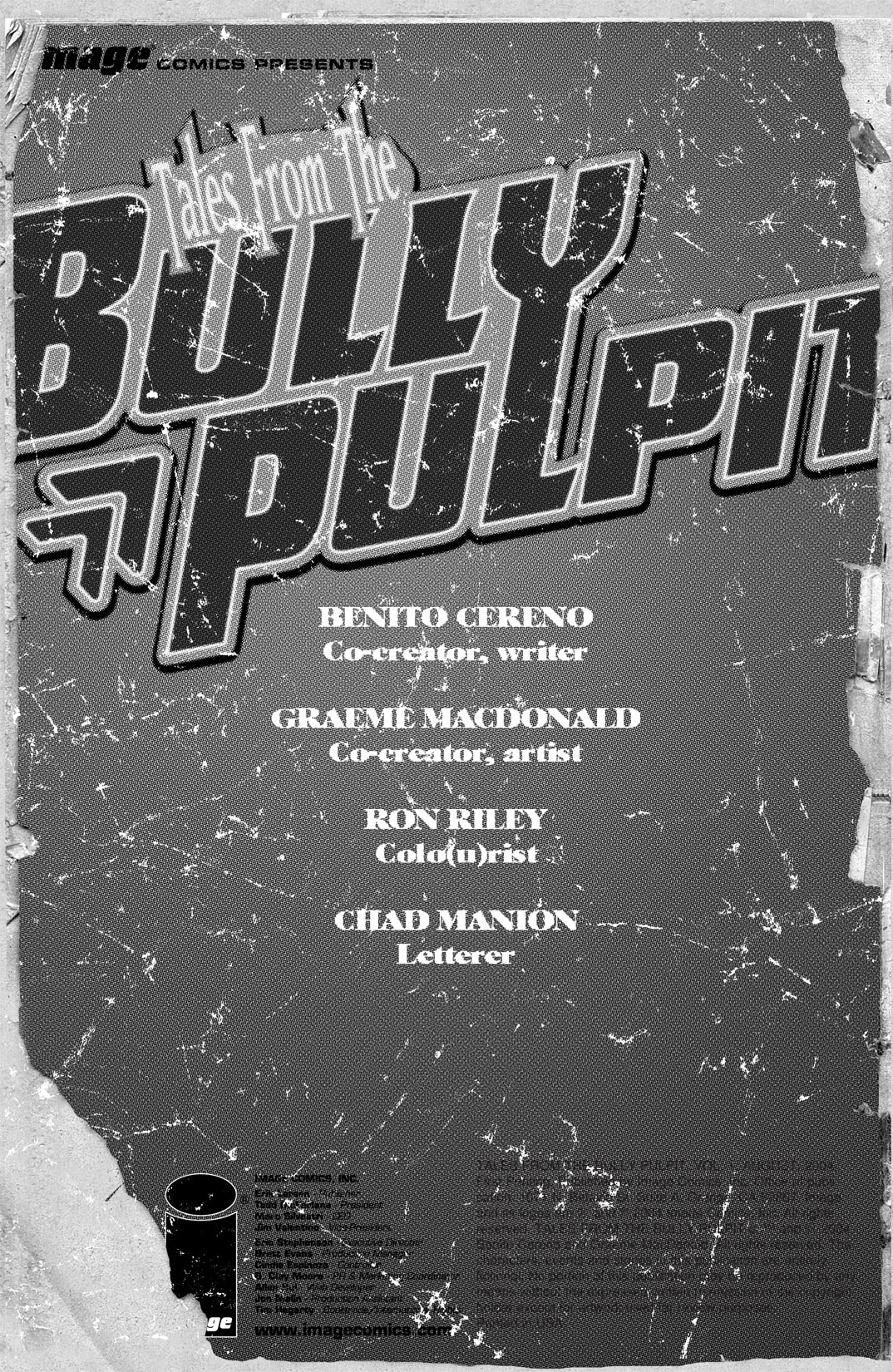 Read online Tales From the Bully Pulpit comic -  Issue # Full - 2