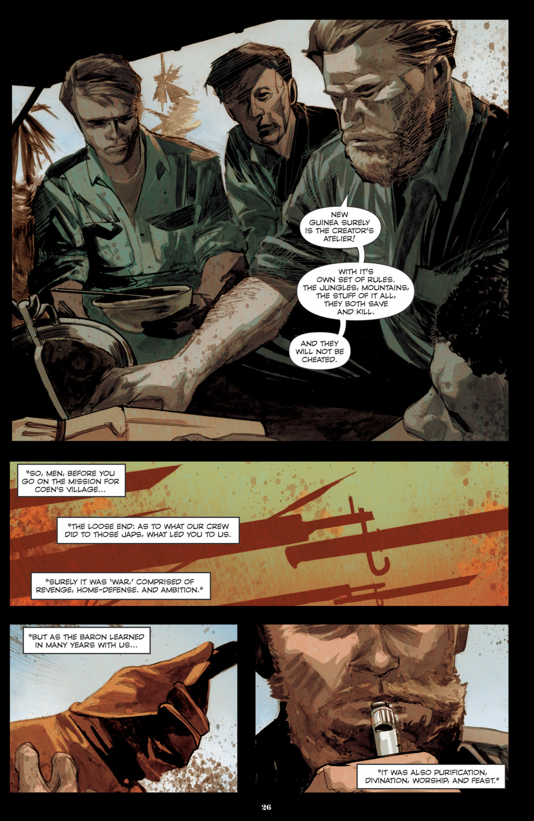 Read online Fever Ridge: A Tale of MacArthur's Jungle War comic -  Issue #4 - 27