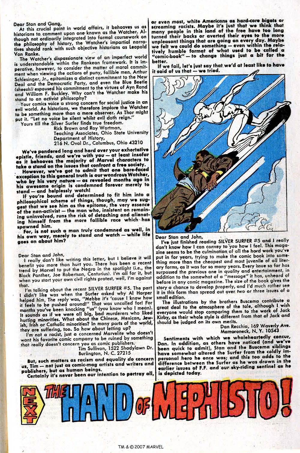 Read online Silver Surfer (1968) comic -  Issue #7 - 65