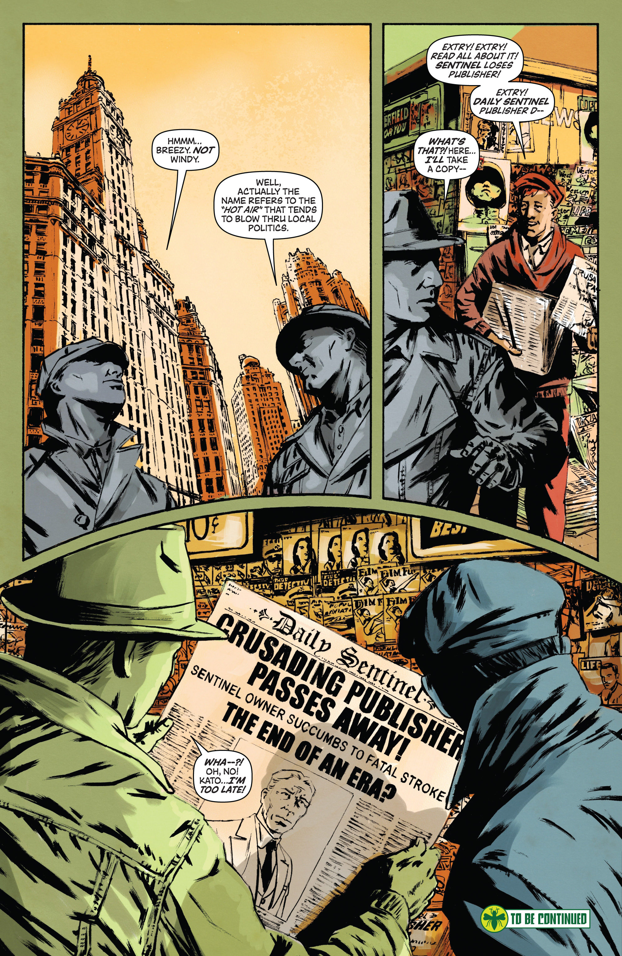 Read online Green Hornet: Year One comic -  Issue #4 - 23