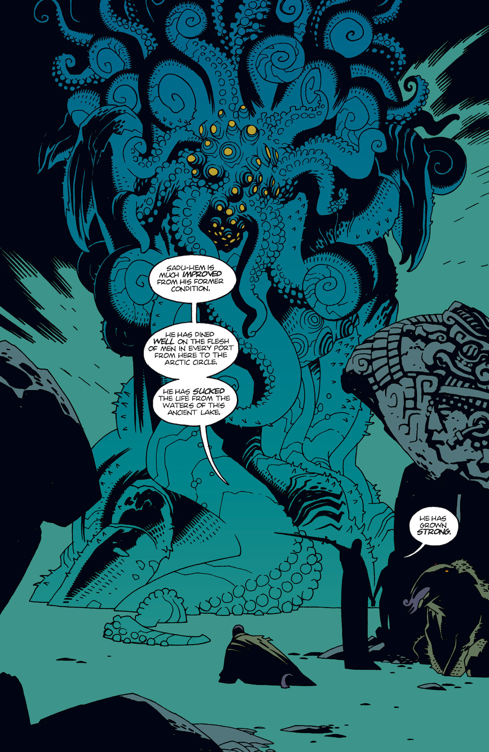 Read online Hellboy comic -  Issue #1 - 84