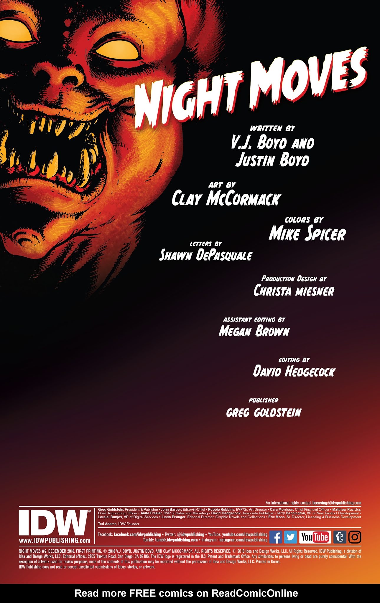 Read online Night Moves comic -  Issue #2 - 2