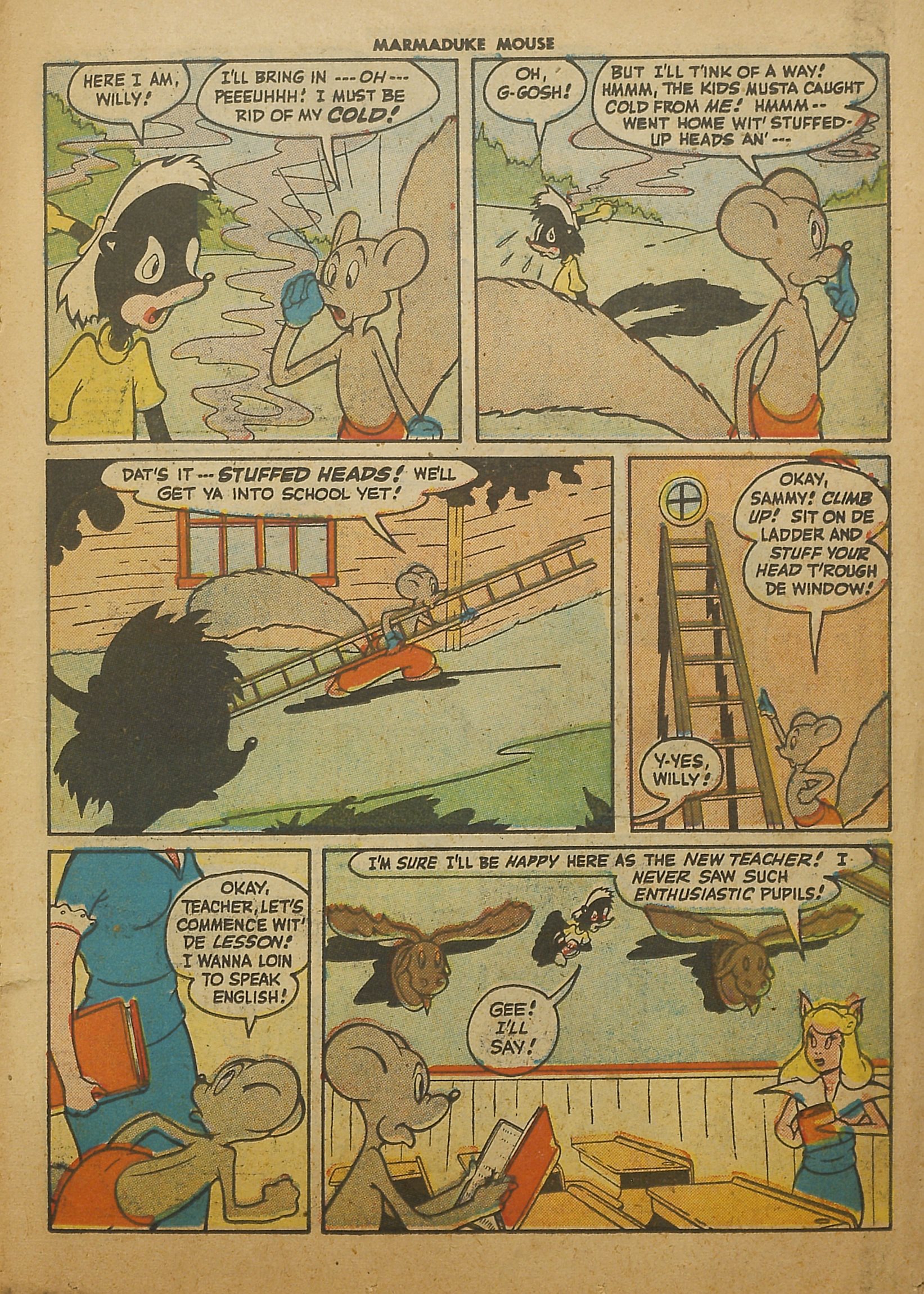 Read online Marmaduke Mouse comic -  Issue #4 - 25