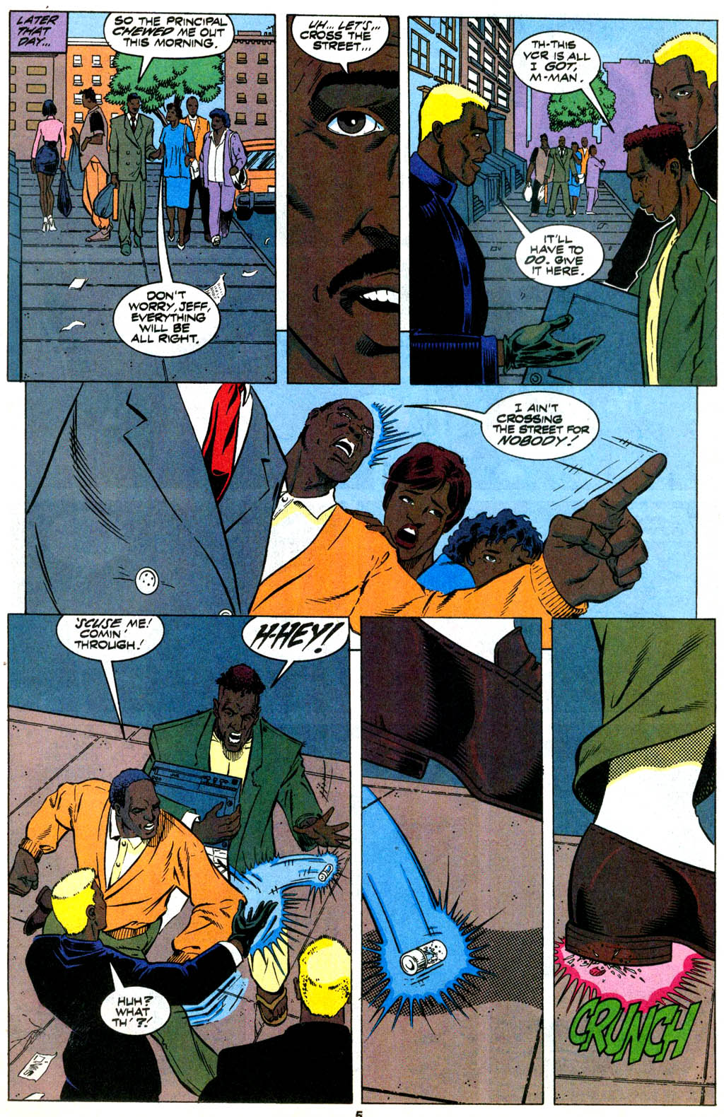 Read online Meteor Man The Movie comic -  Issue # Full - 6