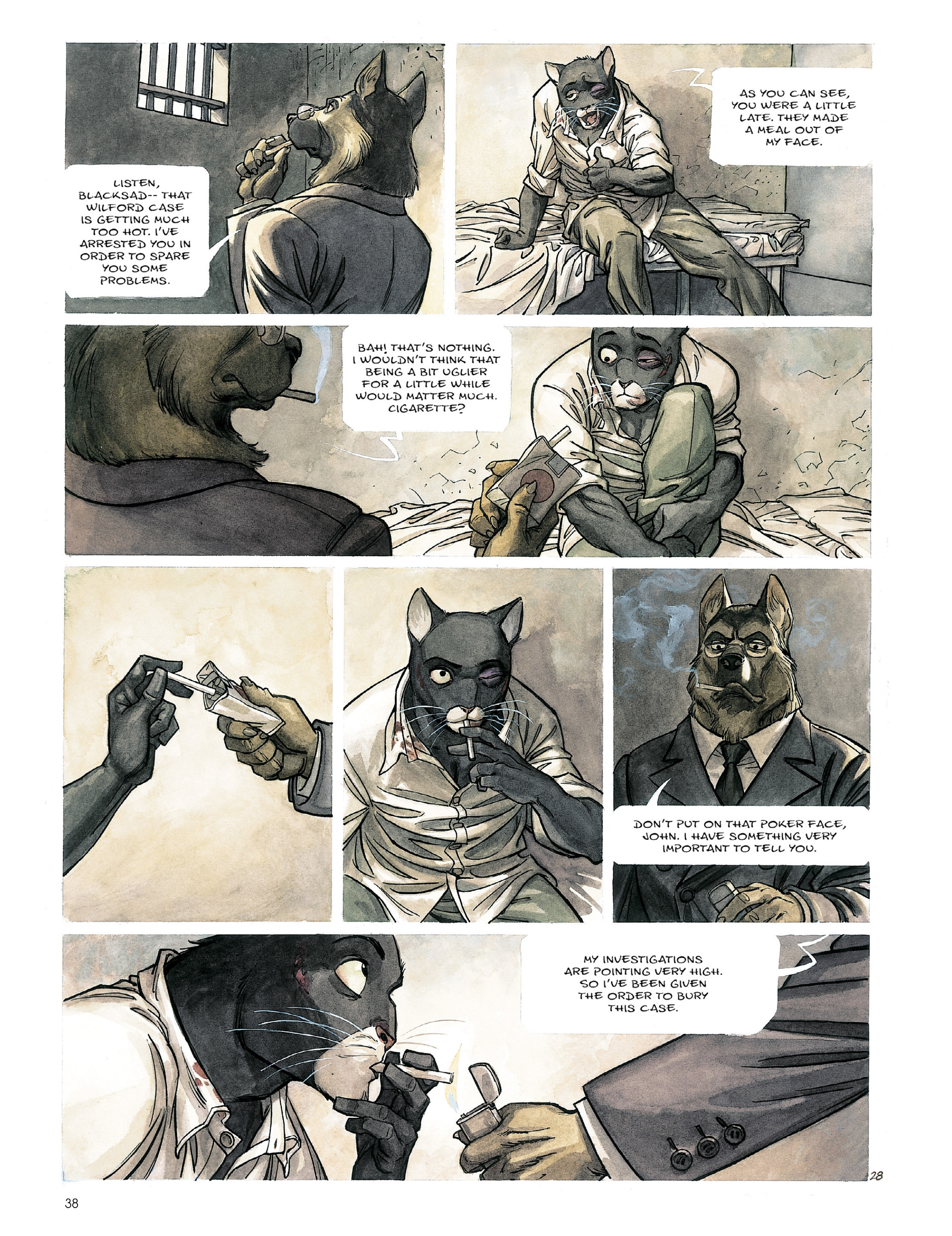 Read online Blacksad (2010) comic -  Issue # Full - 39