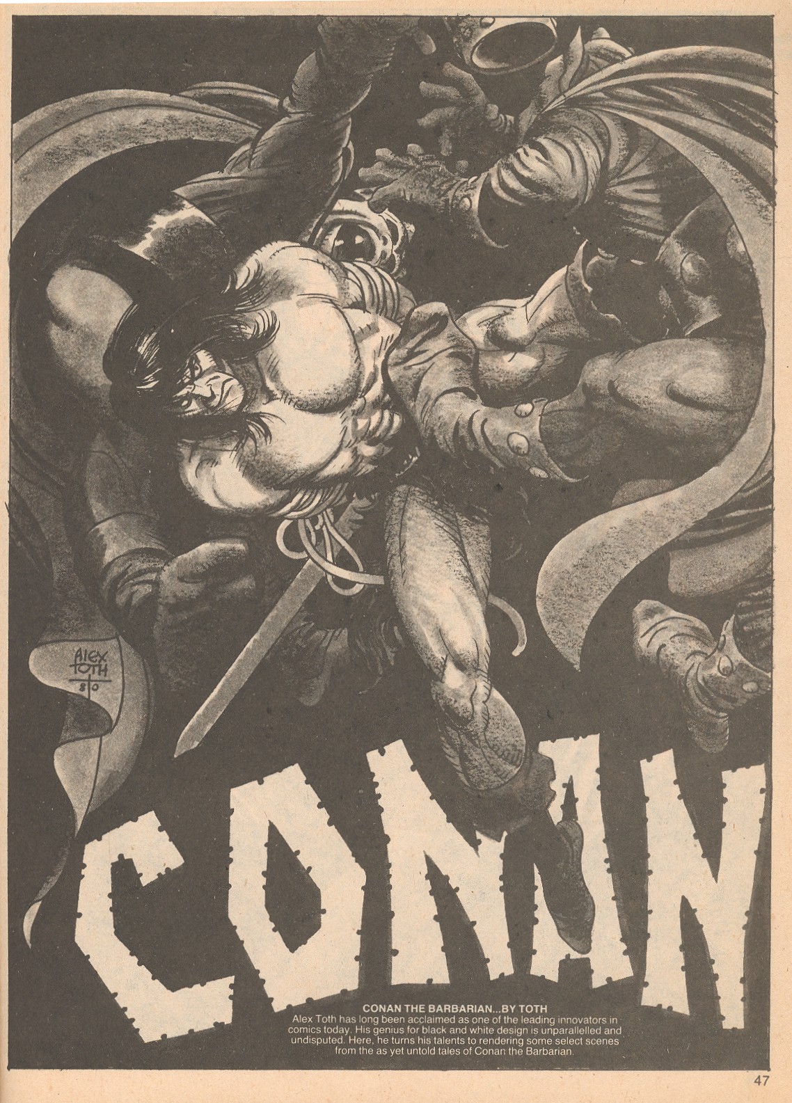 Read online The Savage Sword Of Conan comic -  Issue #64 - 47