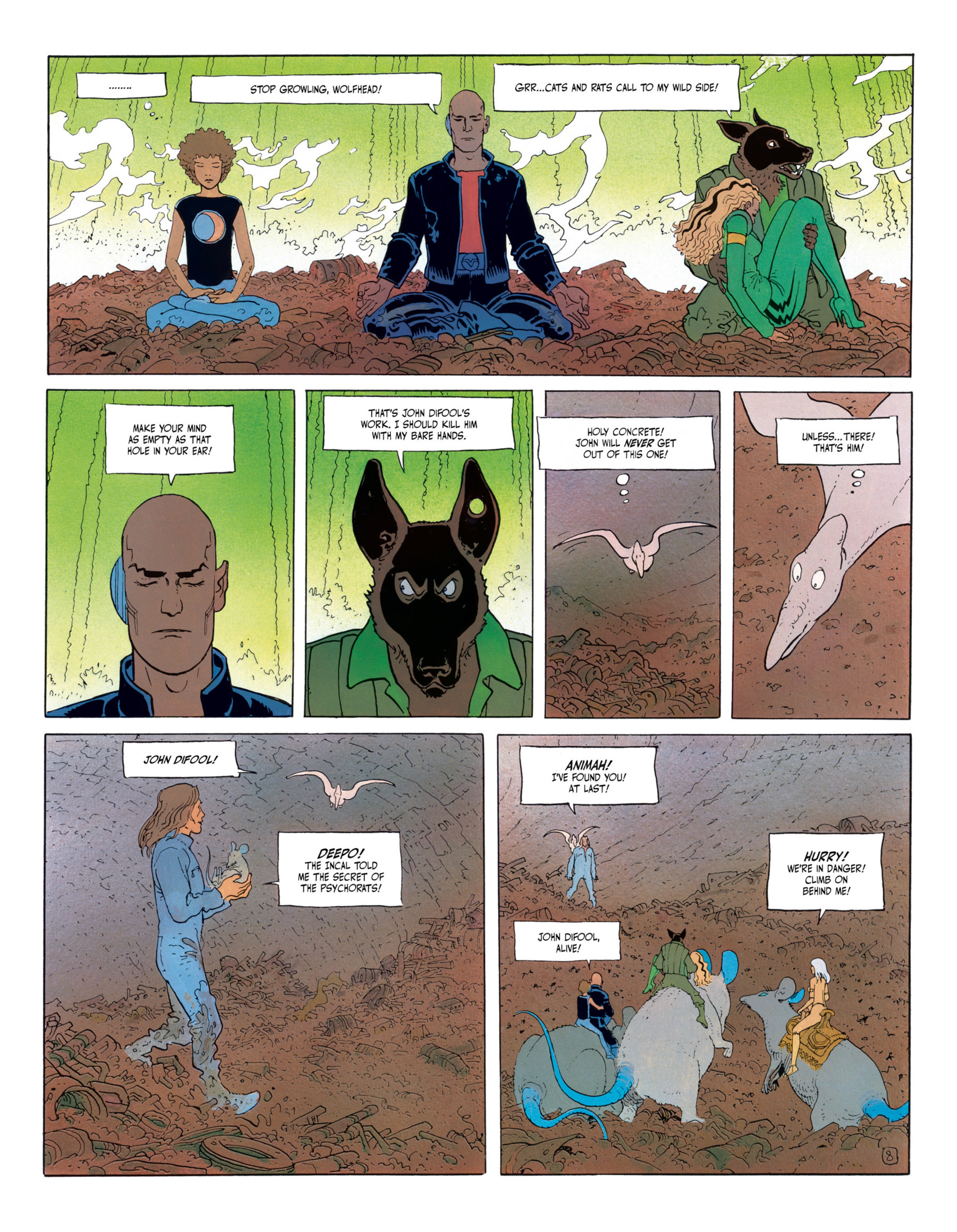 Read online The Incal comic -  Issue # TPB 3 - 11