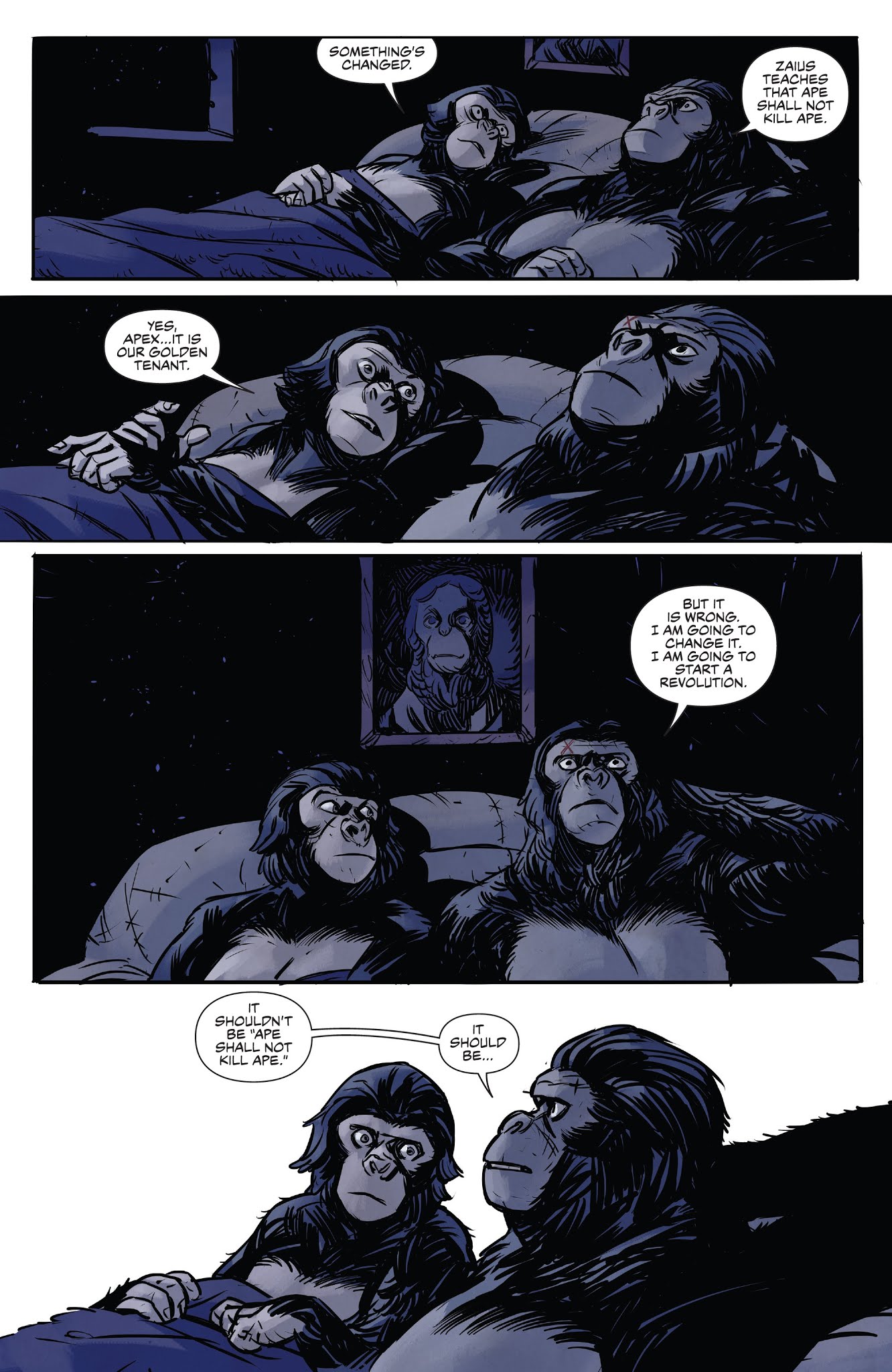 Read online Planet of the Apes: The Simian Age comic -  Issue # Full - 21