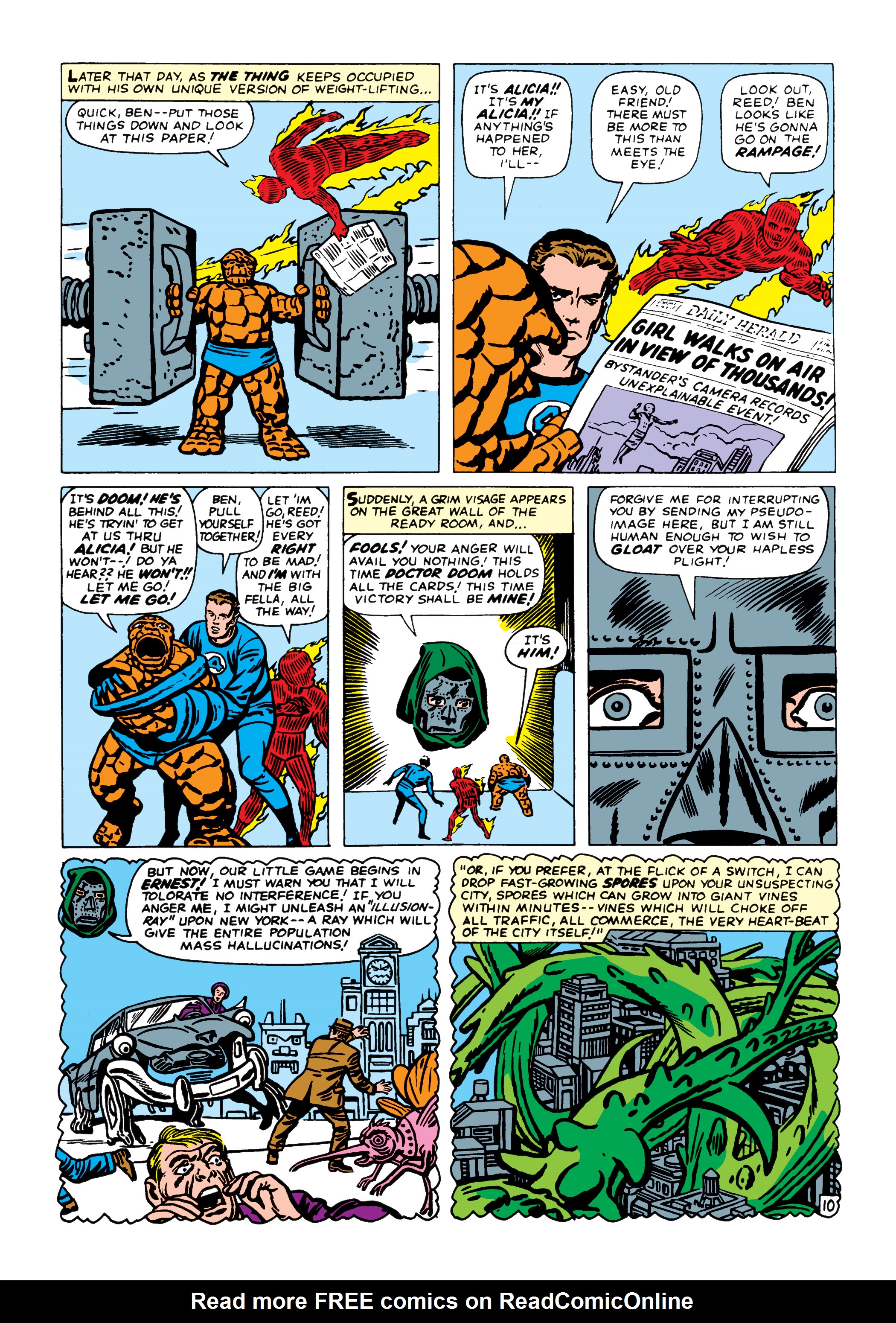 Read online Marvel Masterworks: The Fantastic Four comic -  Issue # TPB 2 (Part 2) - 56
