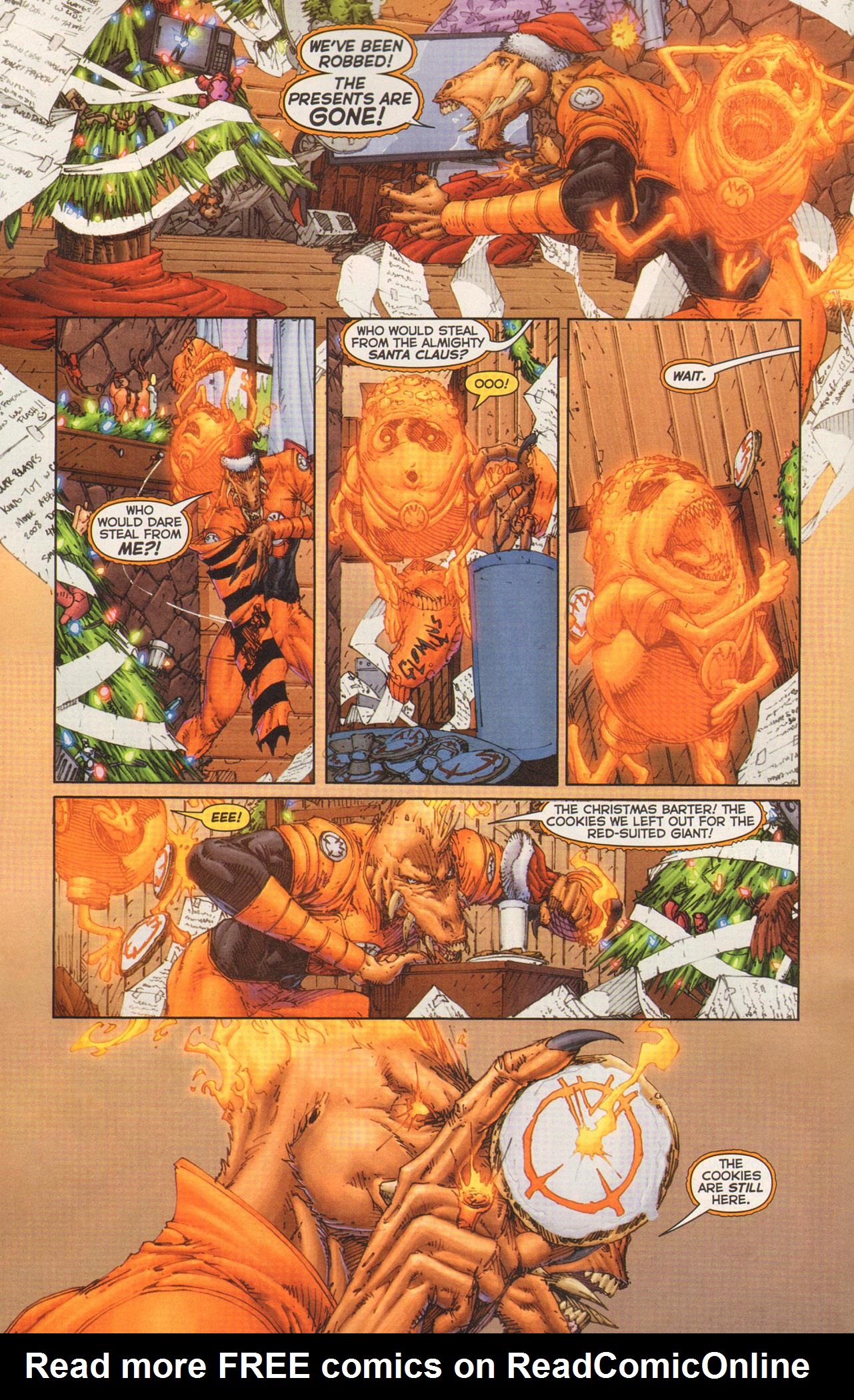 Read online Green Lantern: Larfleeze Christmas Special comic -  Issue # Full - 7