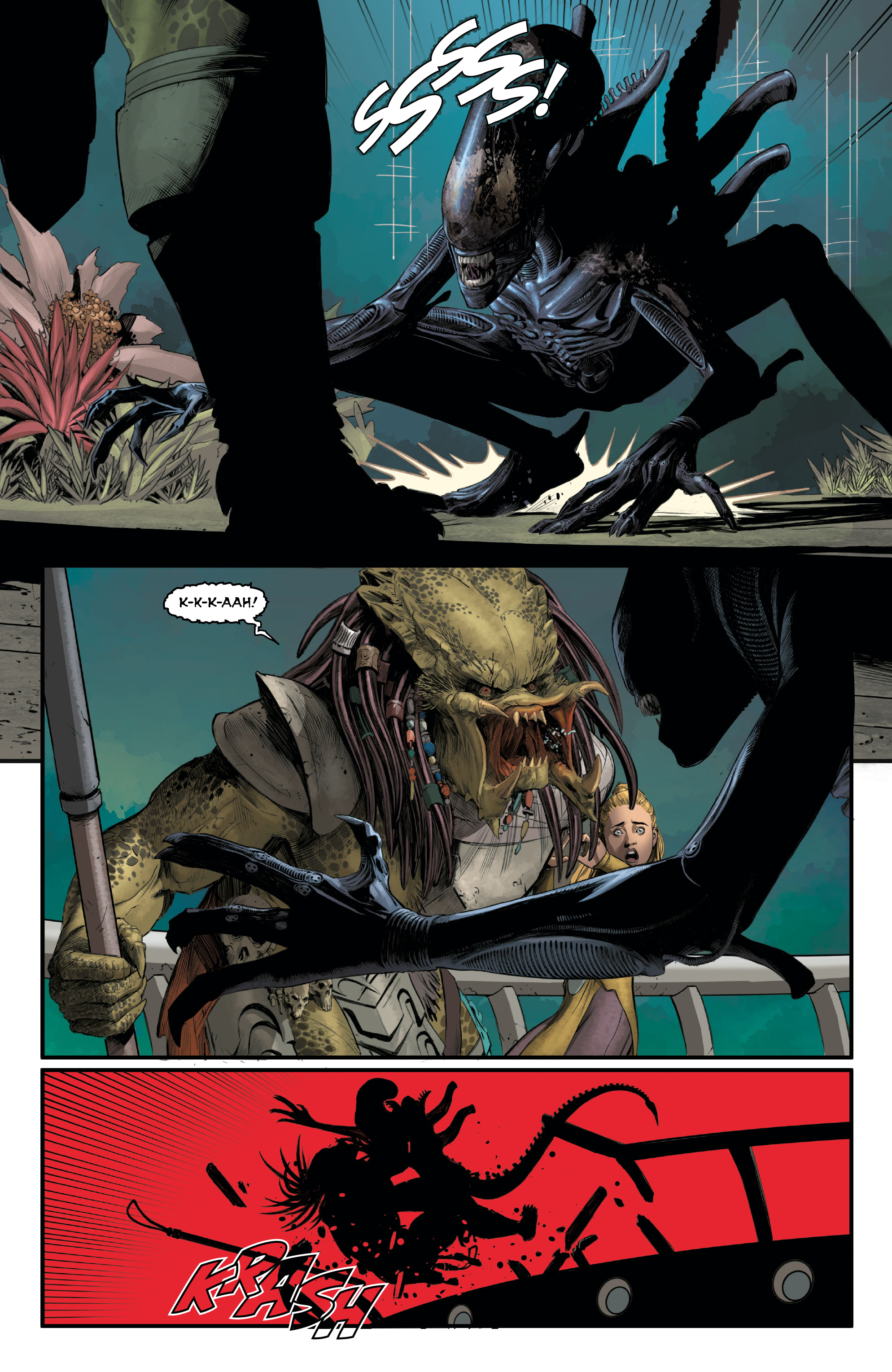 Read online Alien vs. Predator: Thicker Than Blood comic -  Issue # _TPB - 74