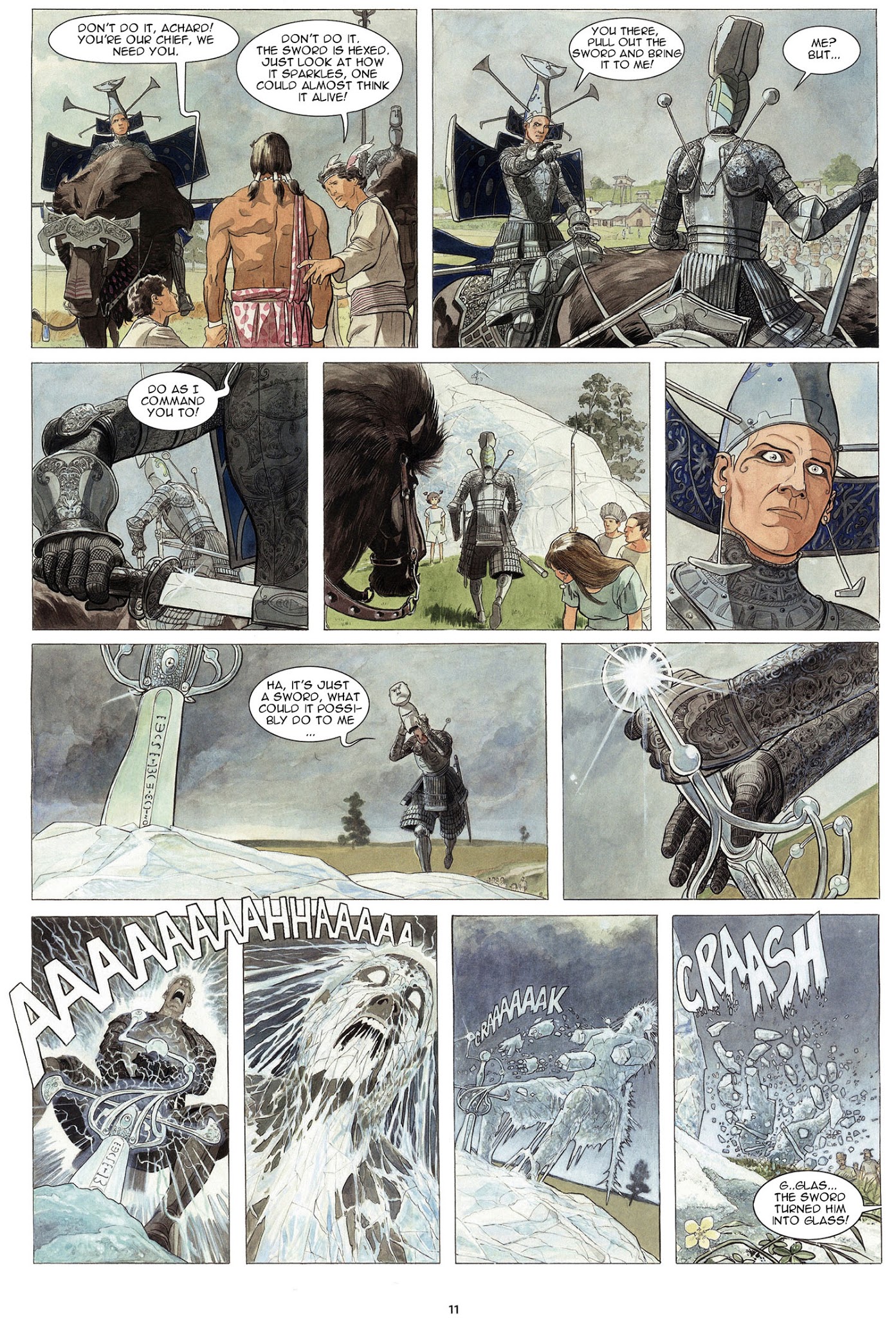 Read online The Swords of Glass comic -  Issue #1 - 11