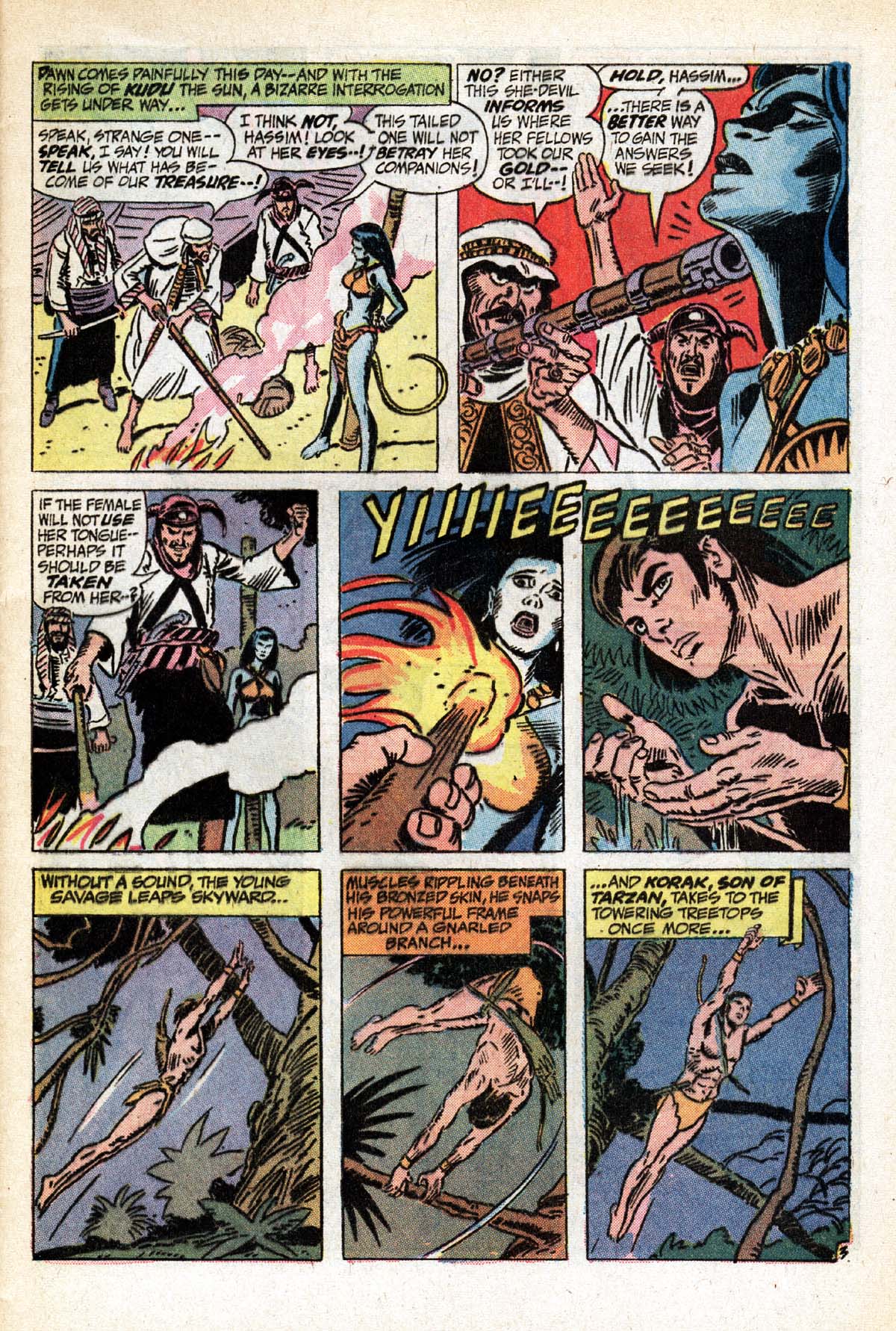 Read online Korak, Son of Tarzan (1972) comic -  Issue #48 - 4