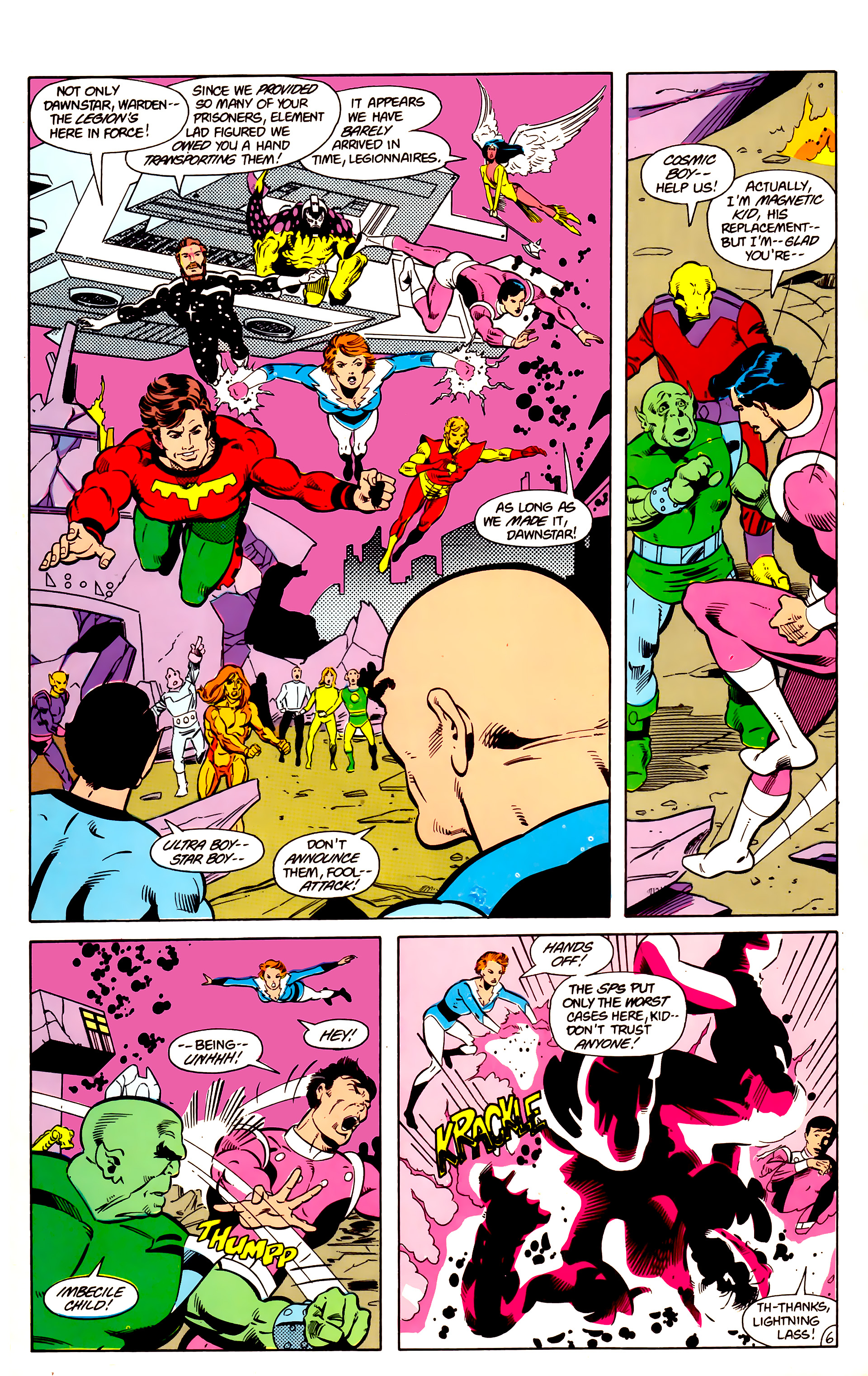Read online Legion of Super-Heroes (1984) comic -  Issue #18 - 7