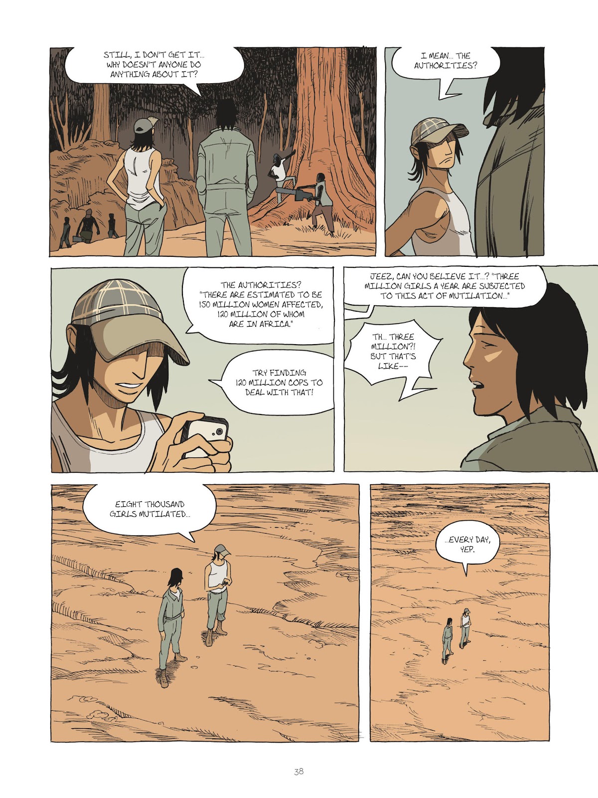 Zidrou-Beuchot's African Trilogy issue TPB 3 - Page 38