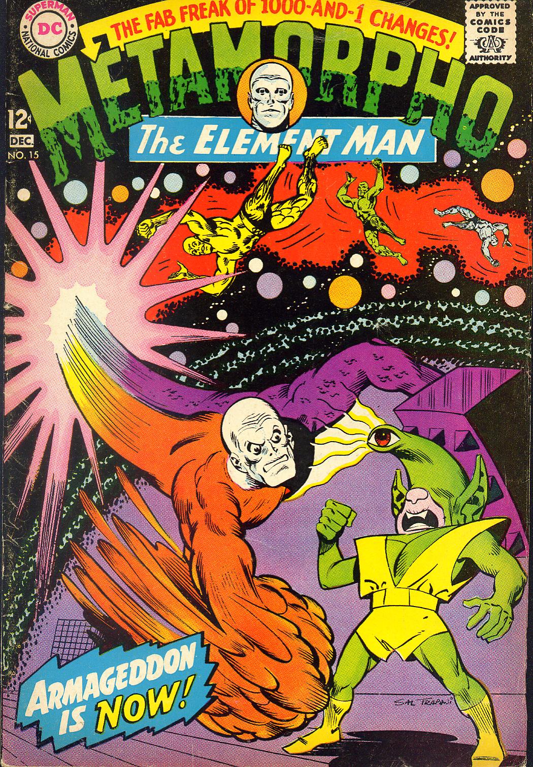 Read online Metamorpho comic -  Issue #15 - 1