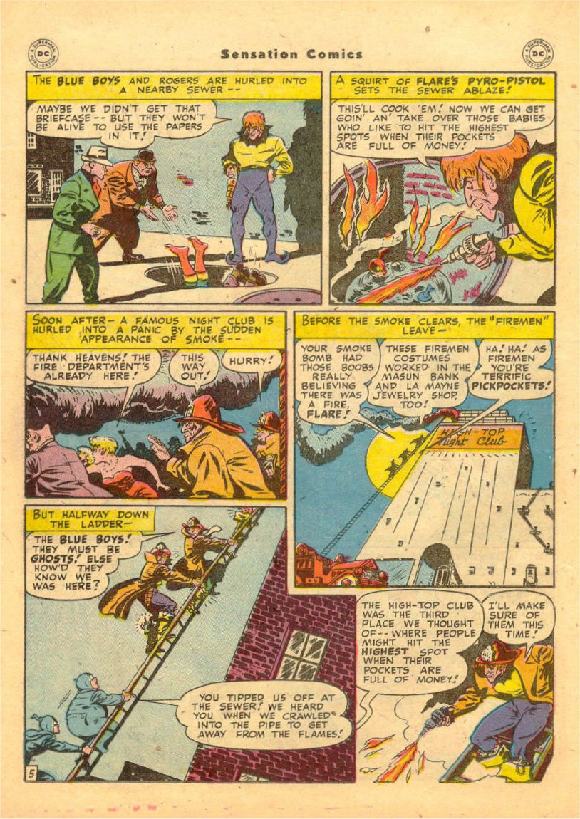 Read online Sensation (Mystery) Comics comic -  Issue #70 - 19