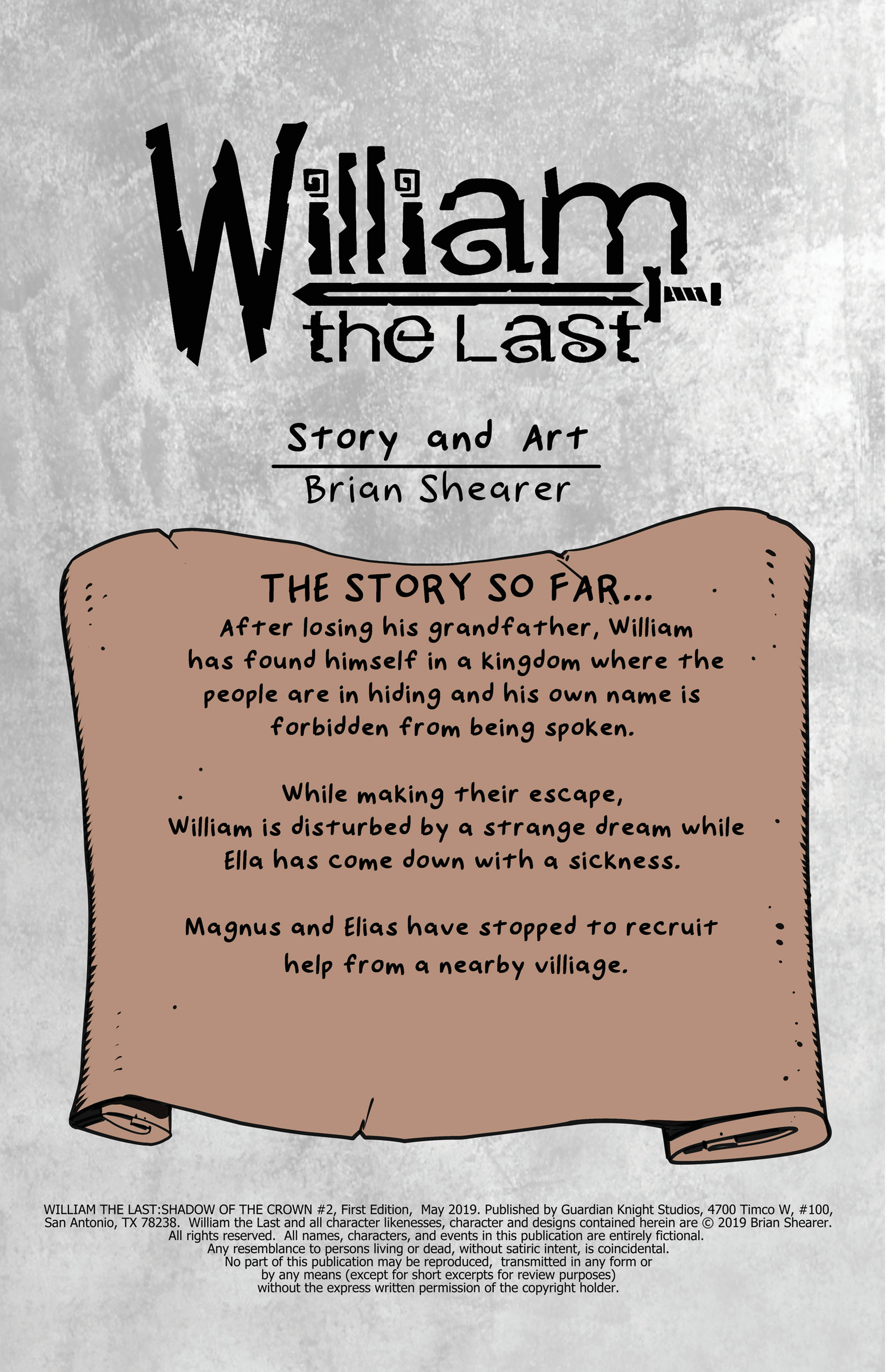 Read online William the Last: Shadows of the Crown comic -  Issue #2 - 2