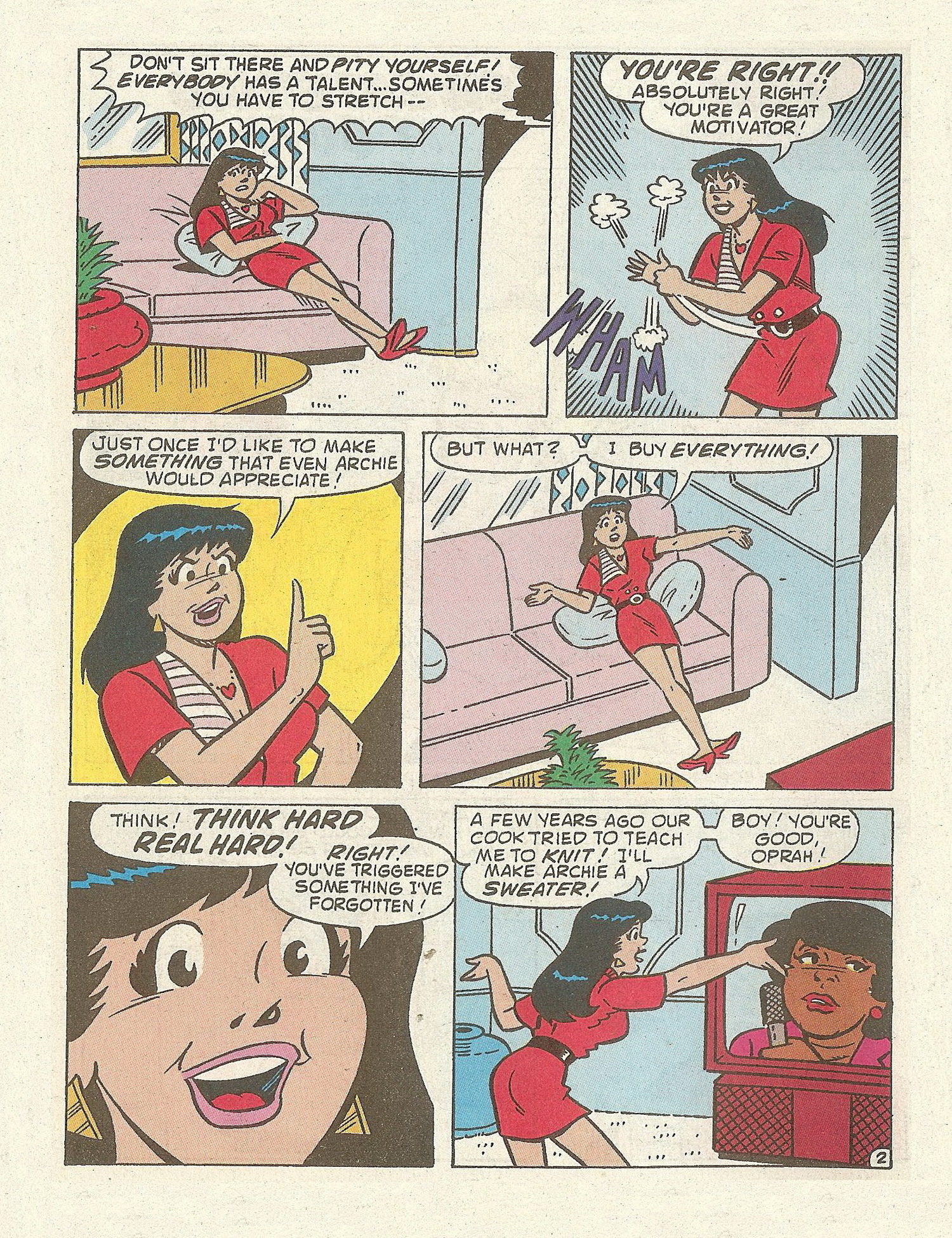 Read online Betty and Veronica Digest Magazine comic -  Issue #72 - 14