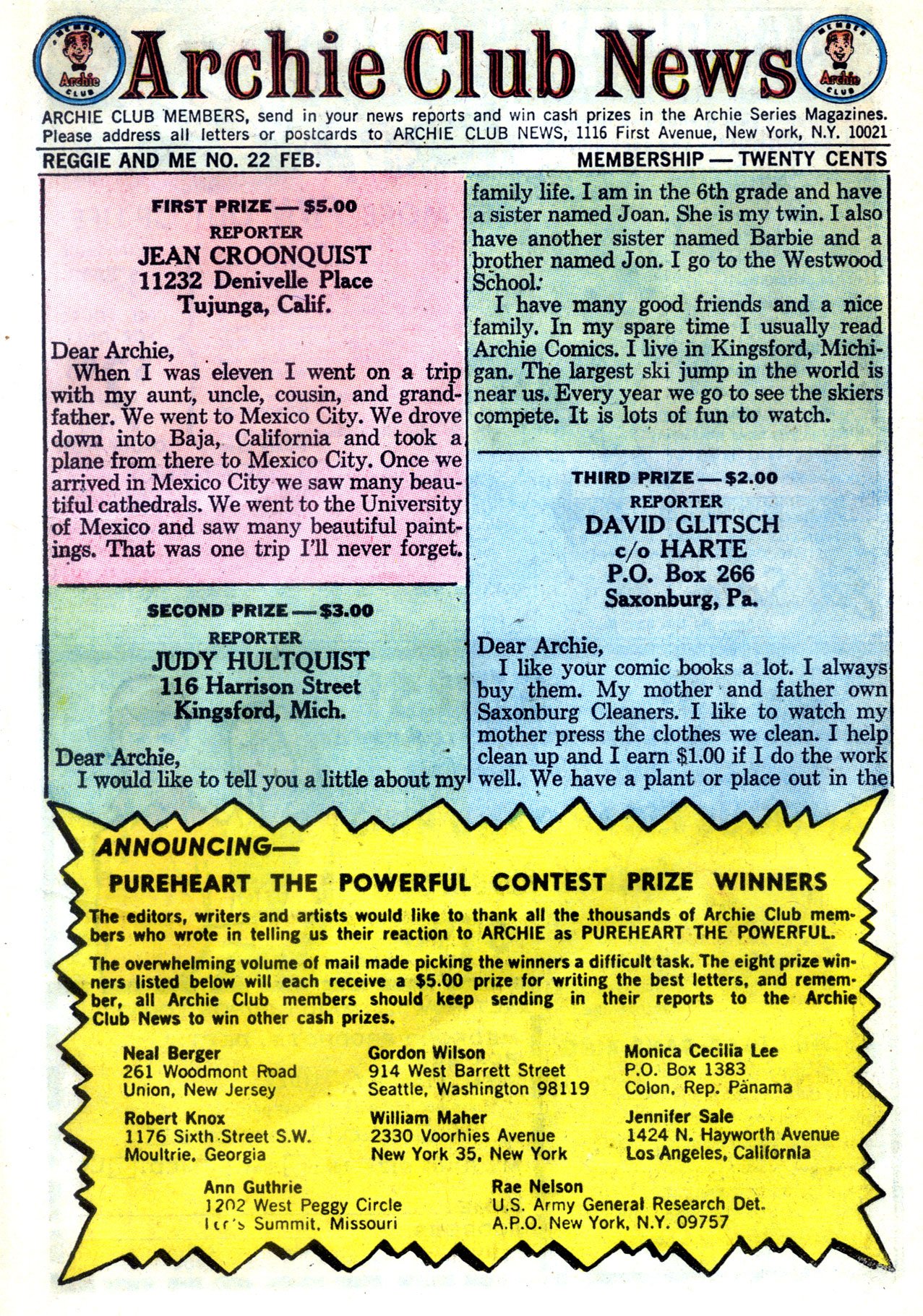 Read online Reggie and Me (1966) comic -  Issue #22 - 26