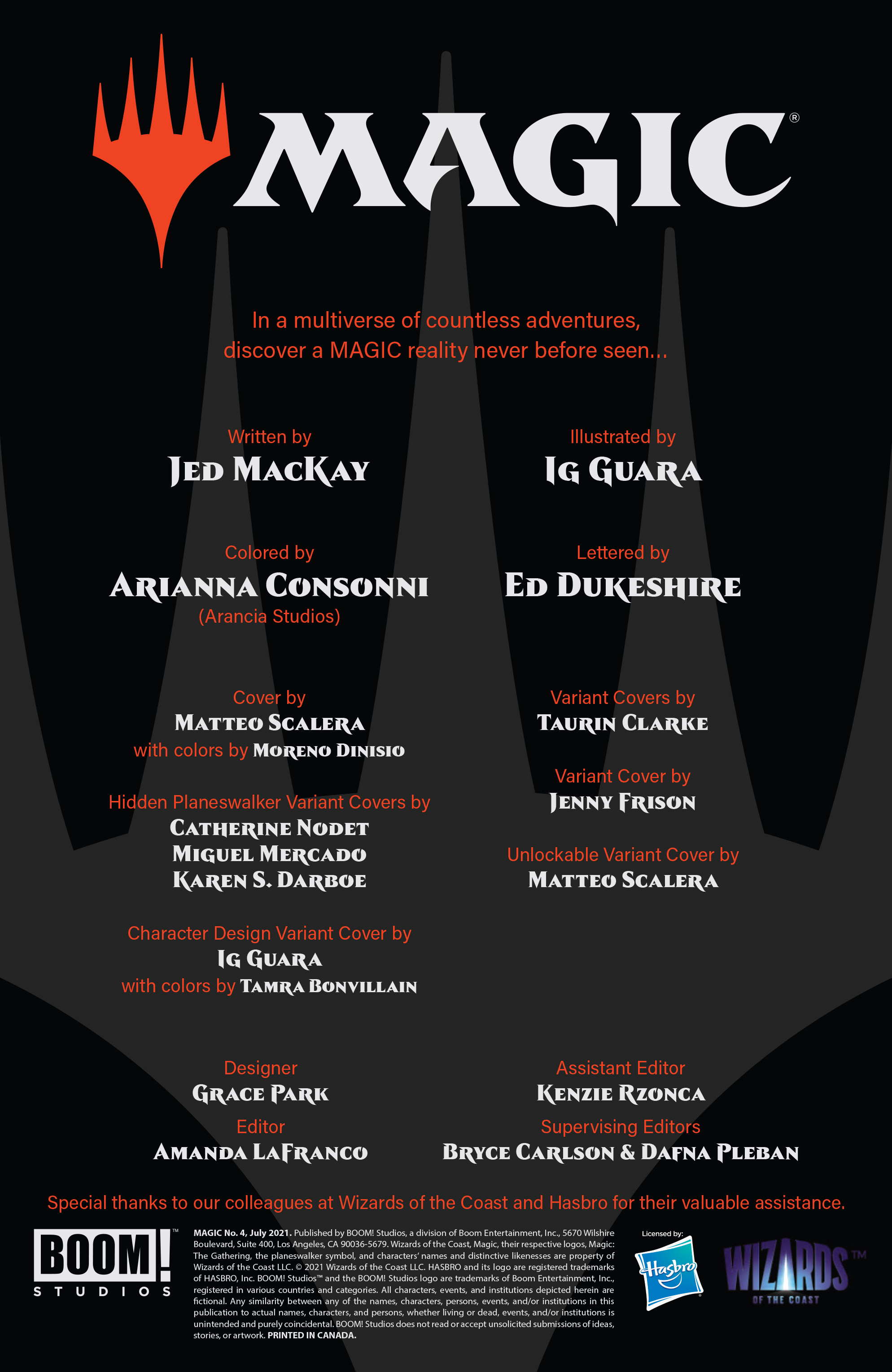 Read online Magic (2021) comic -  Issue #4 - 2