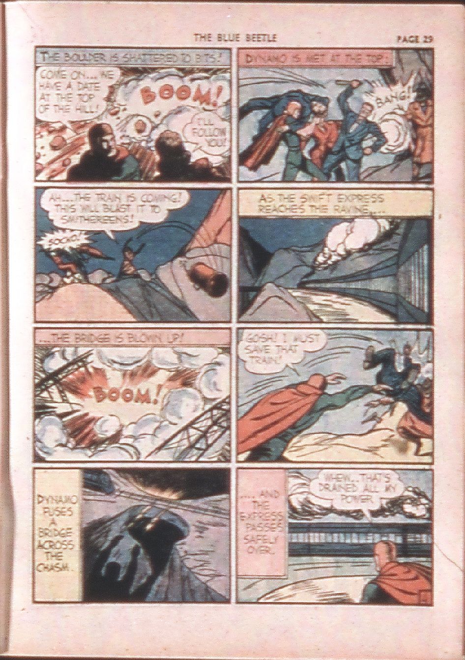 Read online The Blue Beetle comic -  Issue #7 - 31