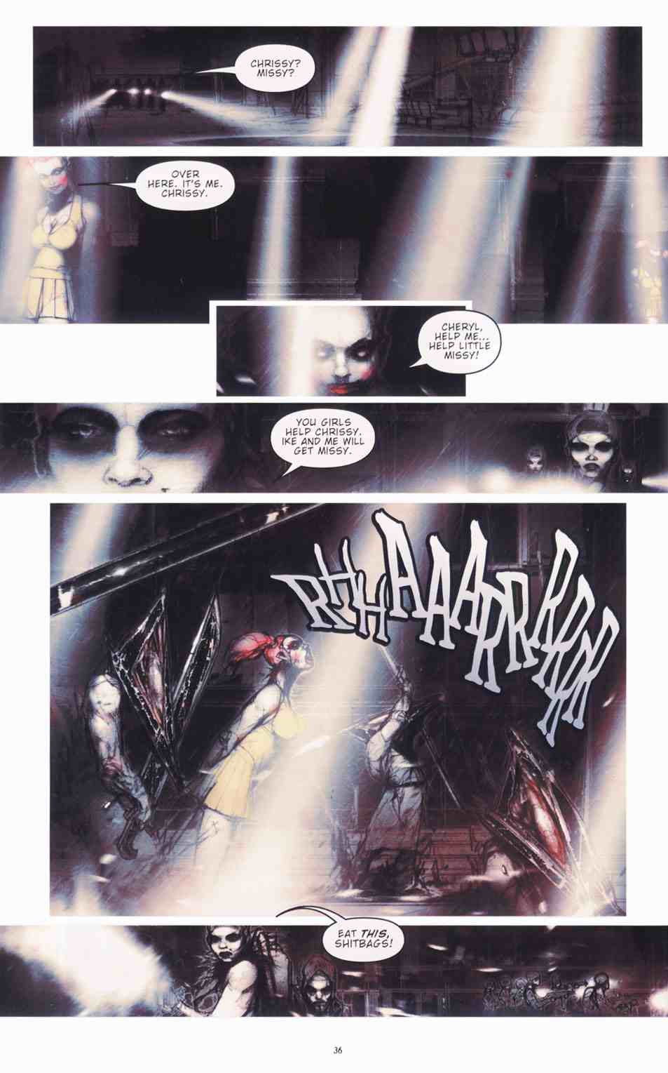 Read online Silent Hill: Paint It Black comic -  Issue # Full - 38
