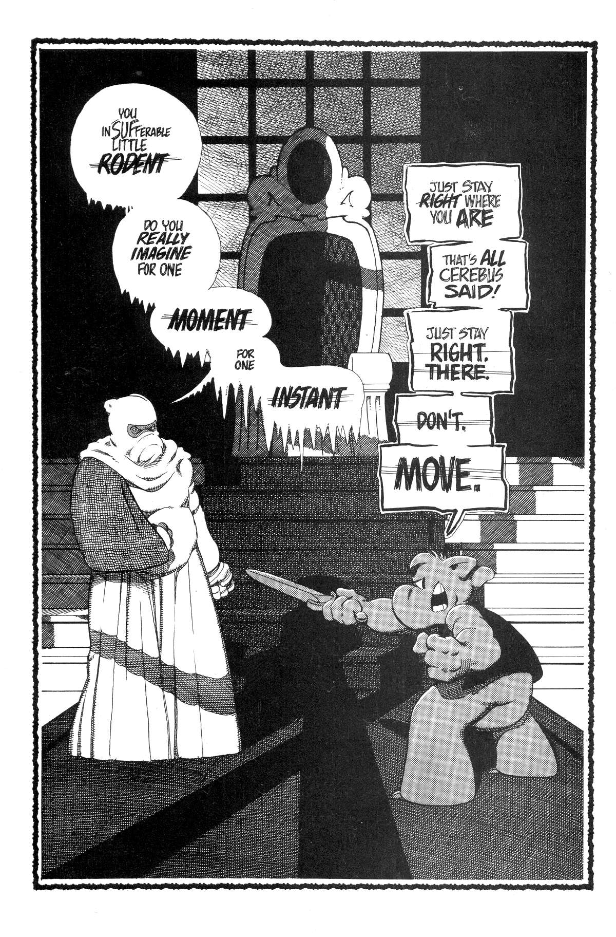 Read online Cerebus comic -  Issue #179 - 19