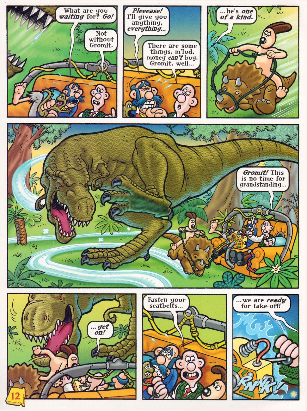 Wallace & Gromit Comic issue 12 - Page 12